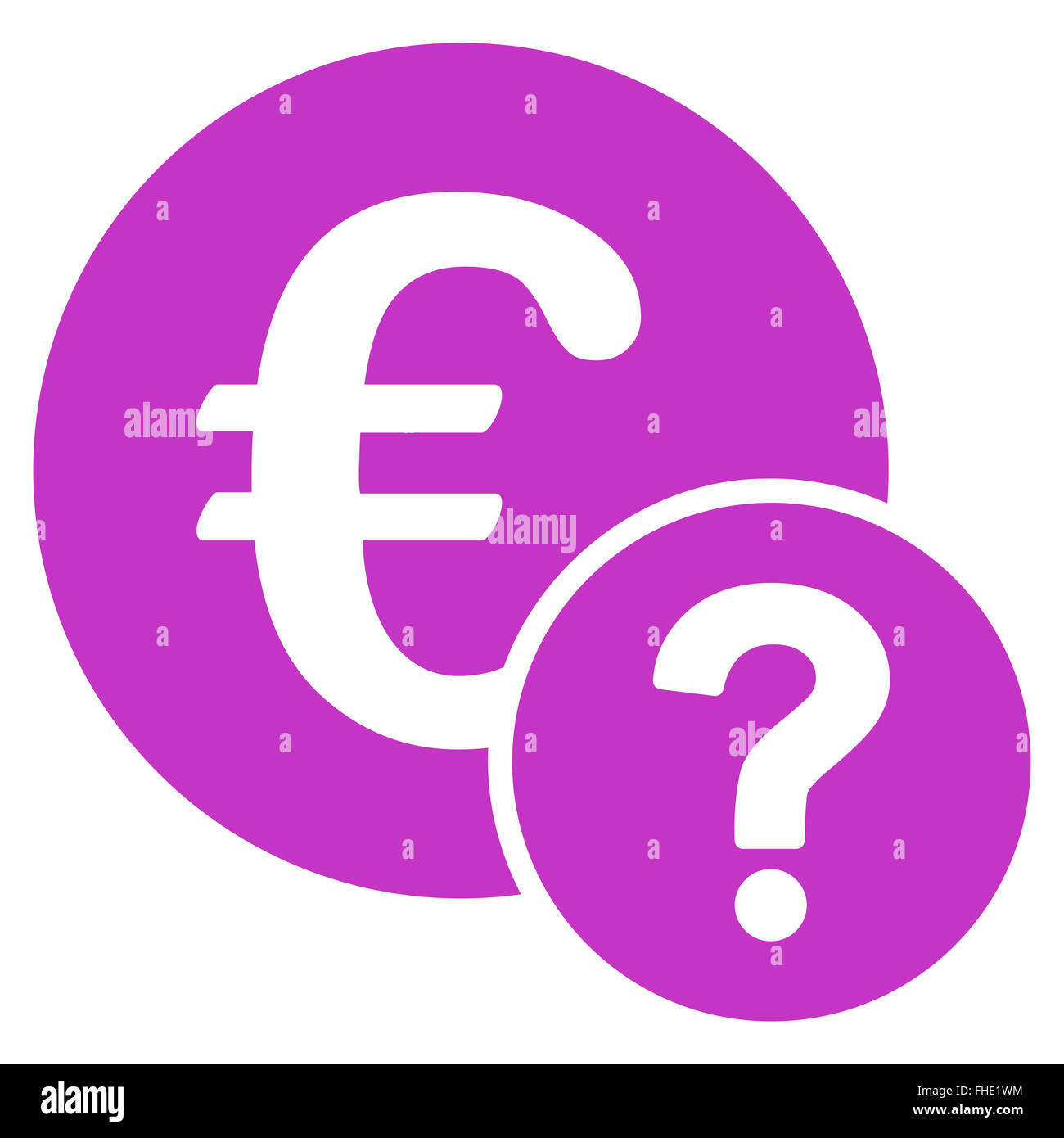 Question mark from euro hi-res stock photography and images - Alamy