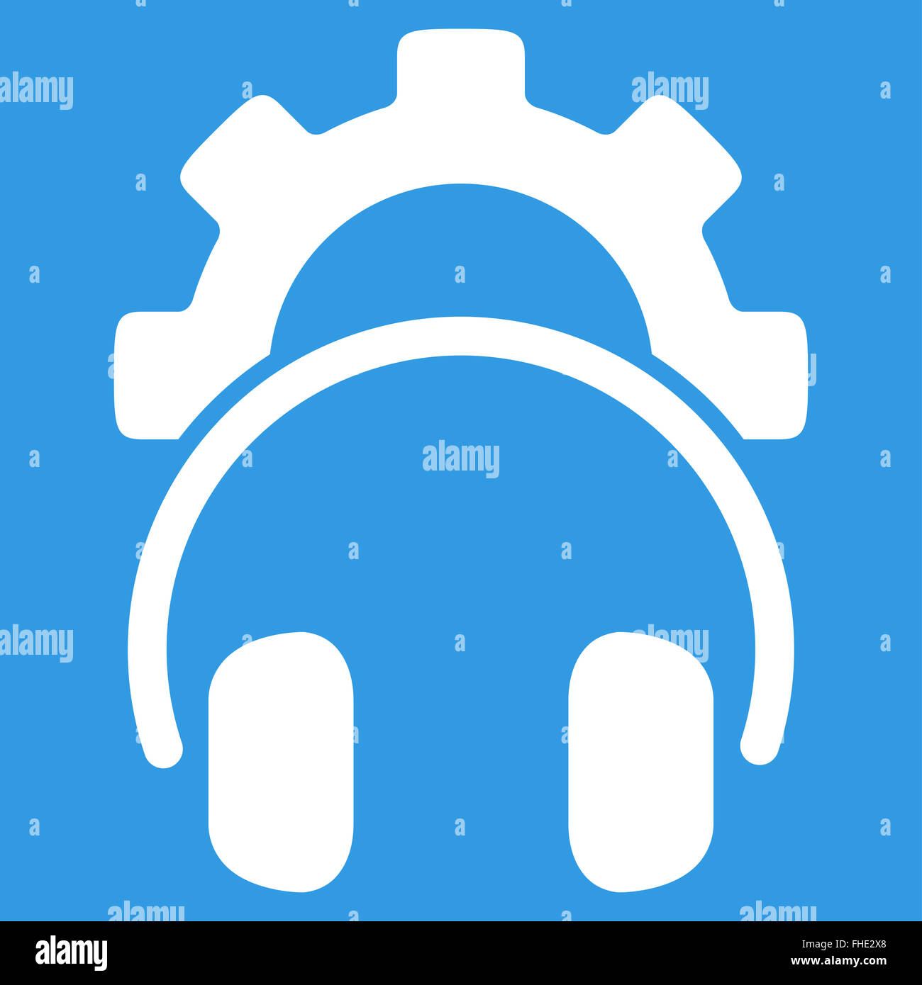 Headset Configuration Icon Stock Photo - Alamy