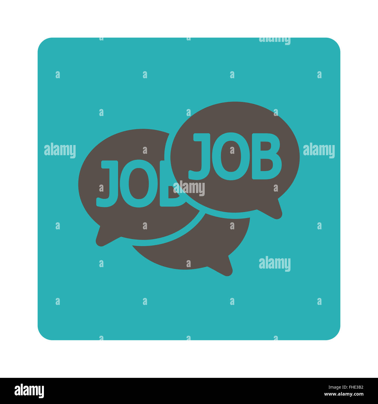 Labor Market icon Stock Photo - Alamy