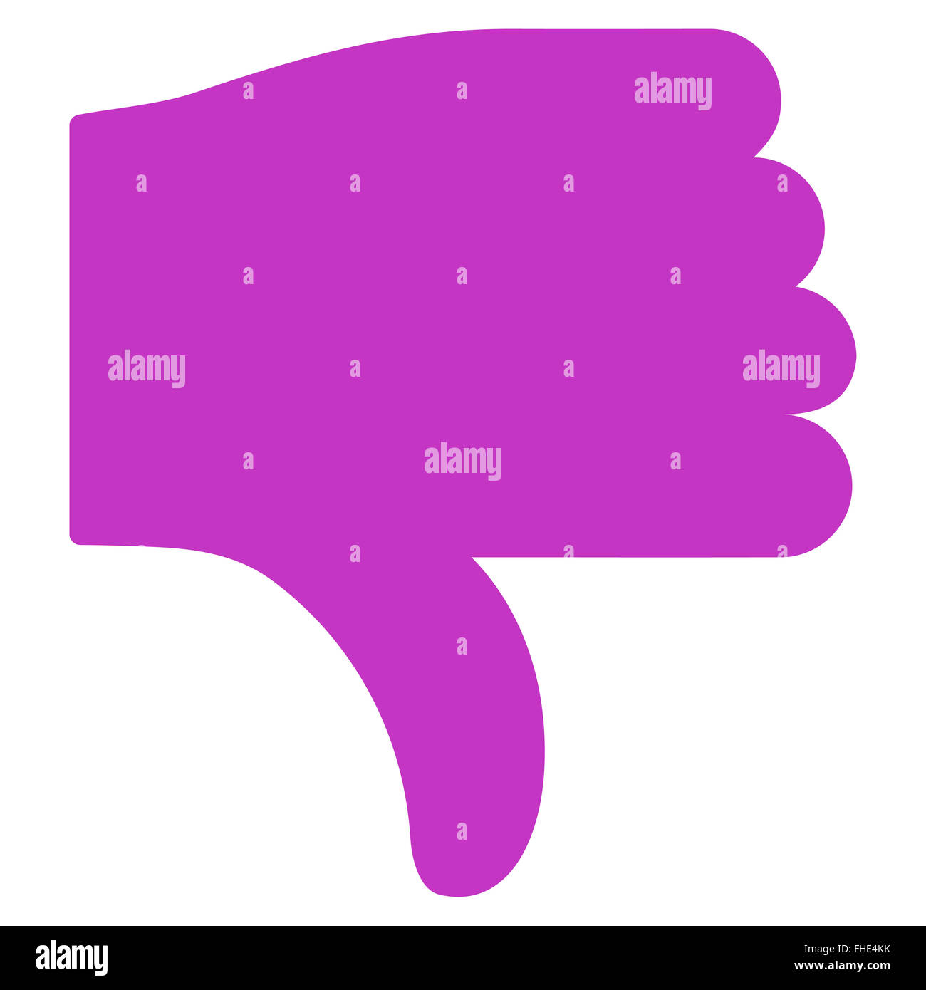 Thumb down icon from Basic Plain Icon Set Stock Photo - Alamy