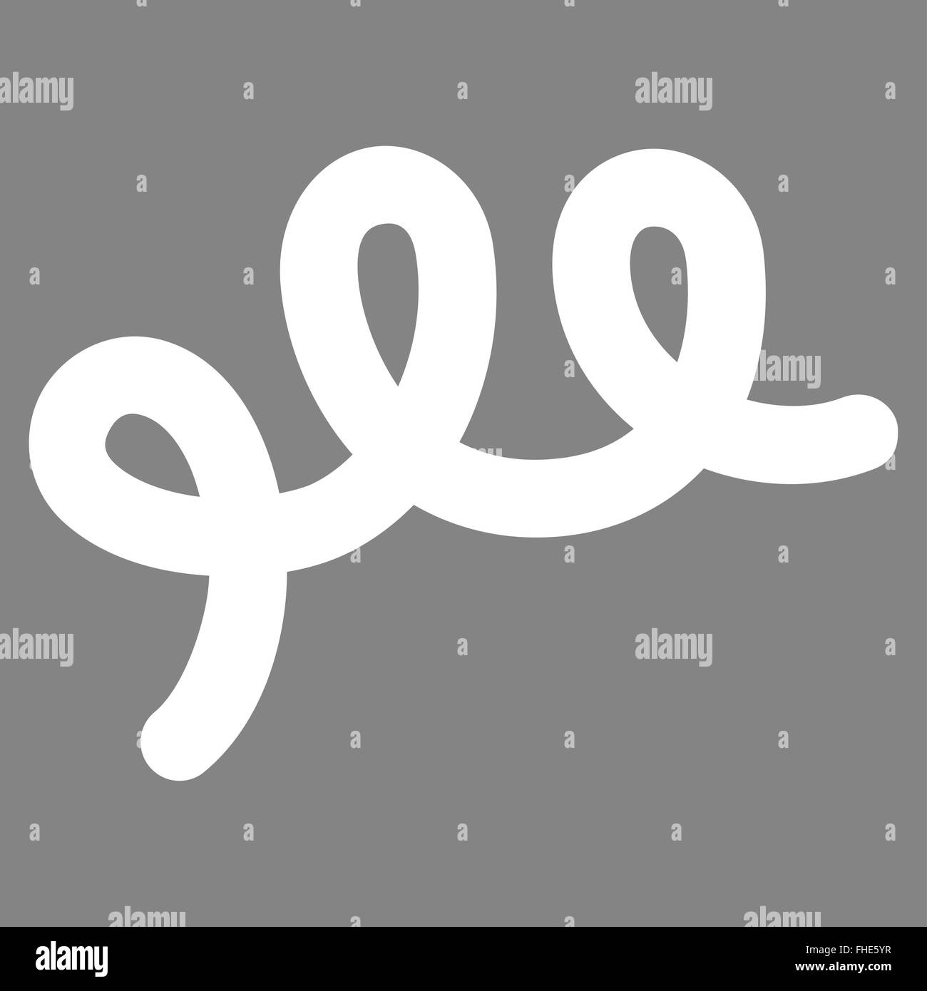 Spiral Bacillus Vector Icon Stock Photo - Alamy