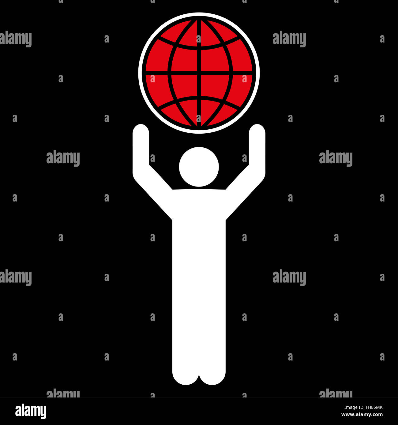 Globalist icon hi-res stock photography and images - Alamy