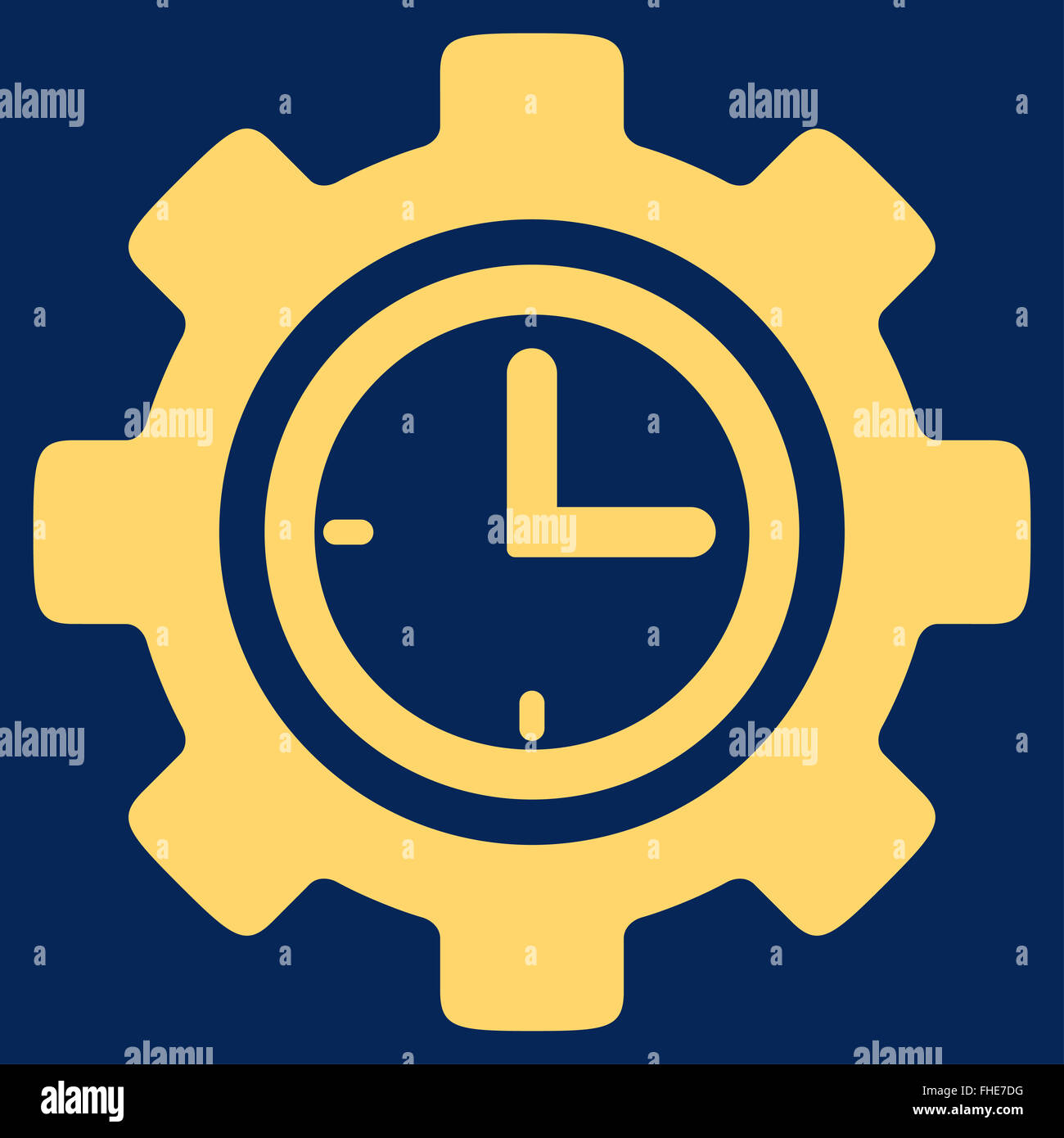 Time Setup Icon Stock Photo - Alamy