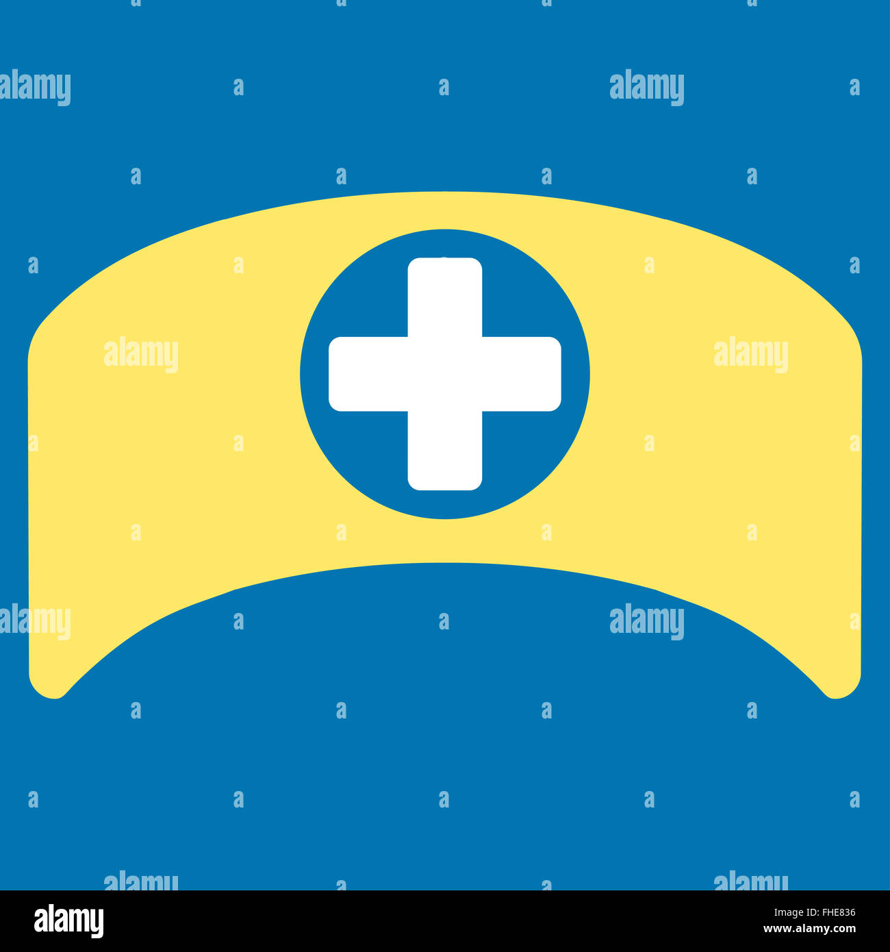 Doctor Cap Icon Stock Photo - Alamy