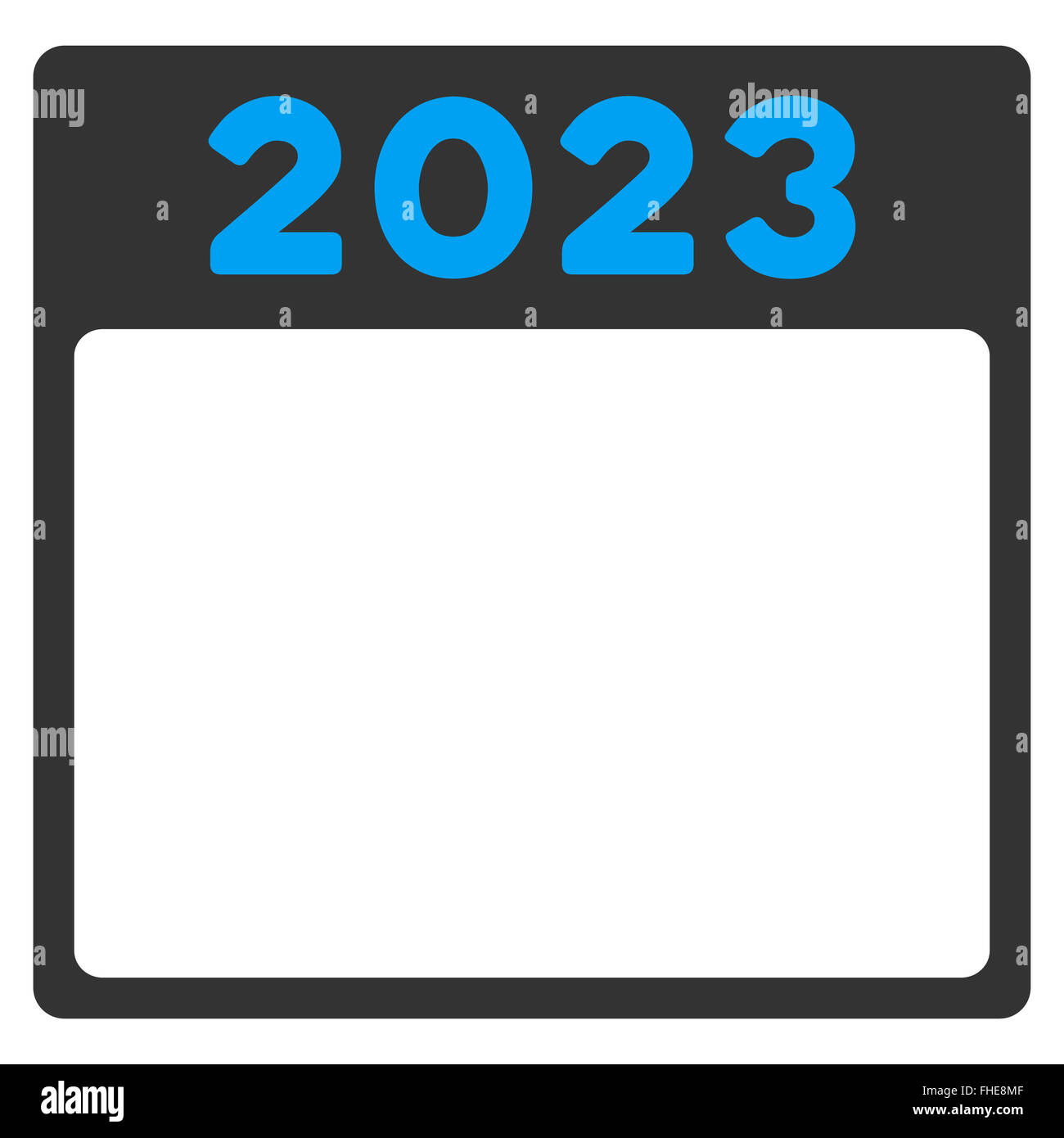 Icone Calendrier 2023 2023 Calendar Icon High Resolution Stock Photography And Images - Alamy