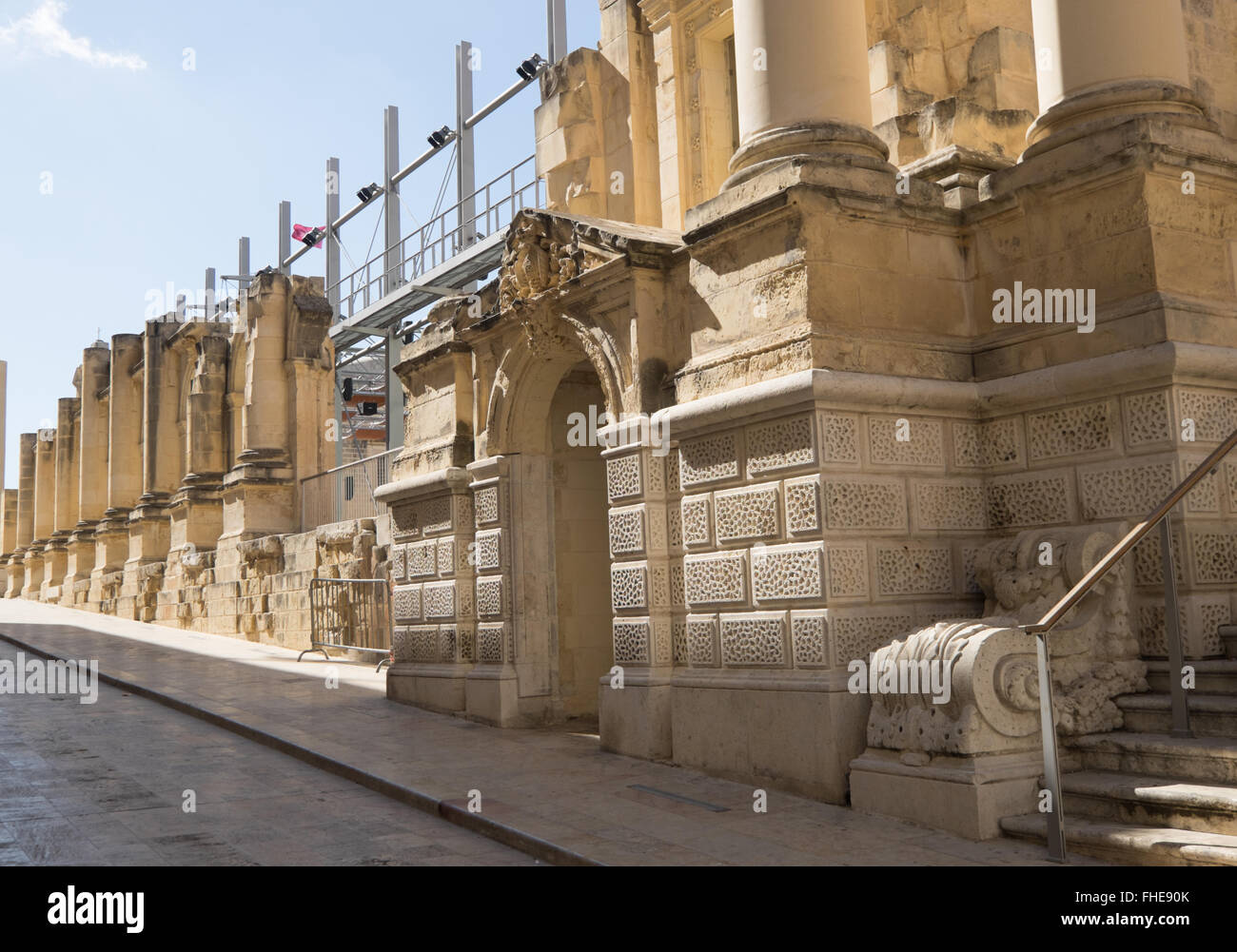 The Opera House in Valletta,Malta Stock Photo Alamy