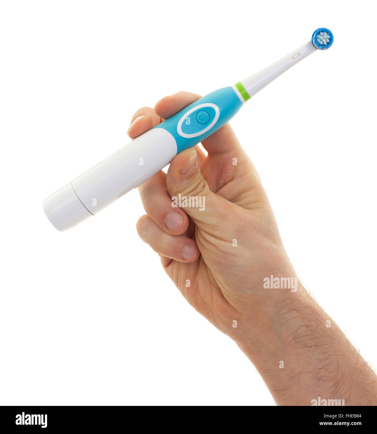 Electric toothbrush isolated on a white background Stock Photo - Alamy