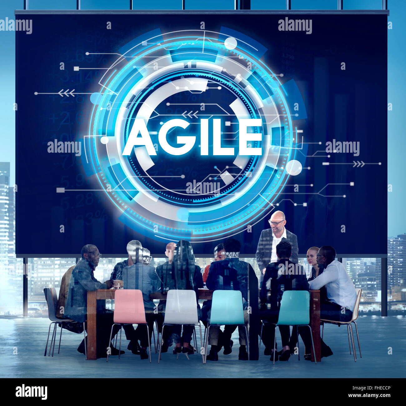 Agile Fast Quick Nimble Technology Agility Concept Stock Photo Alamy