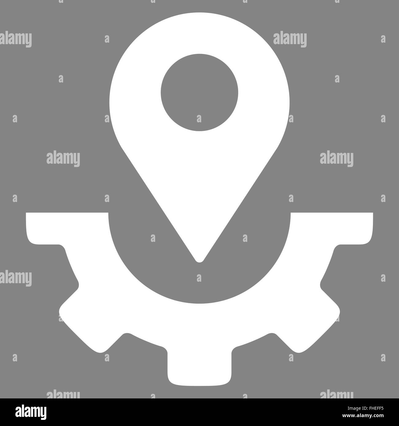 Service Map Marker Icon Stock Photo - Alamy