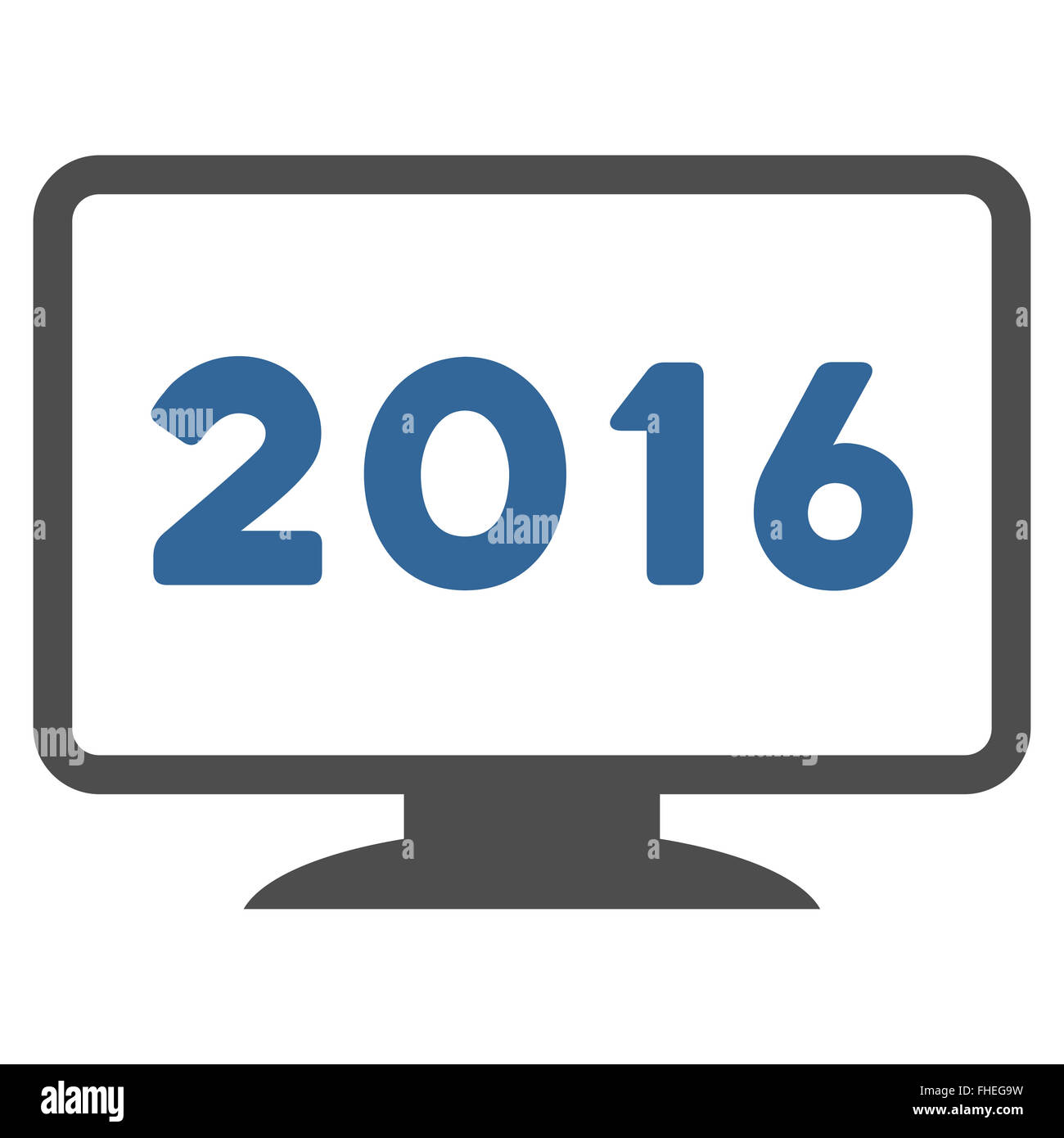 2016 Display Icon Stock Photo - Alamy