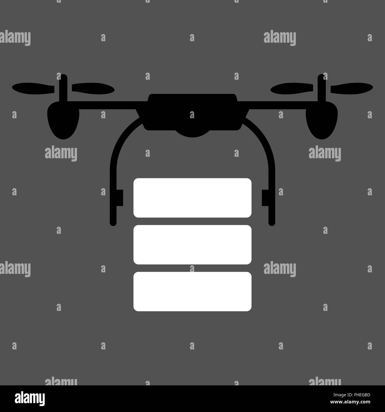 Shipping container drone Black and White Stock Photos & Images - Alamy