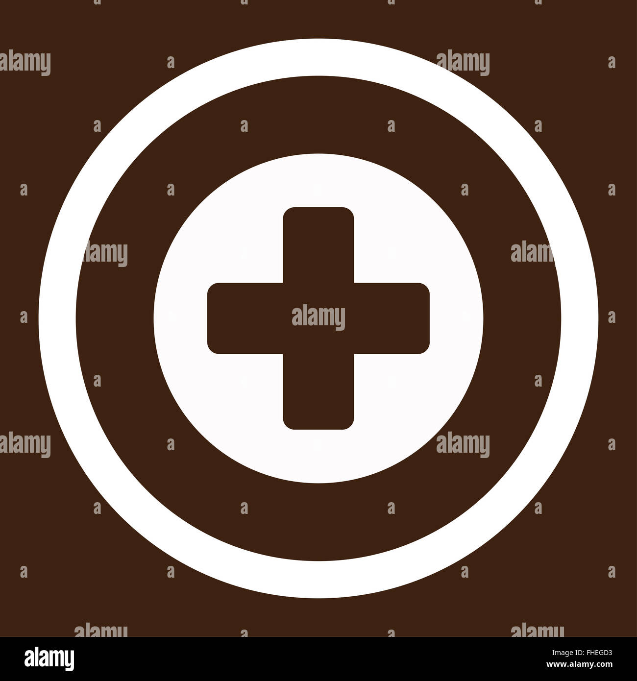 Medicine Rounded Vector Icon Stock Photo - Alamy