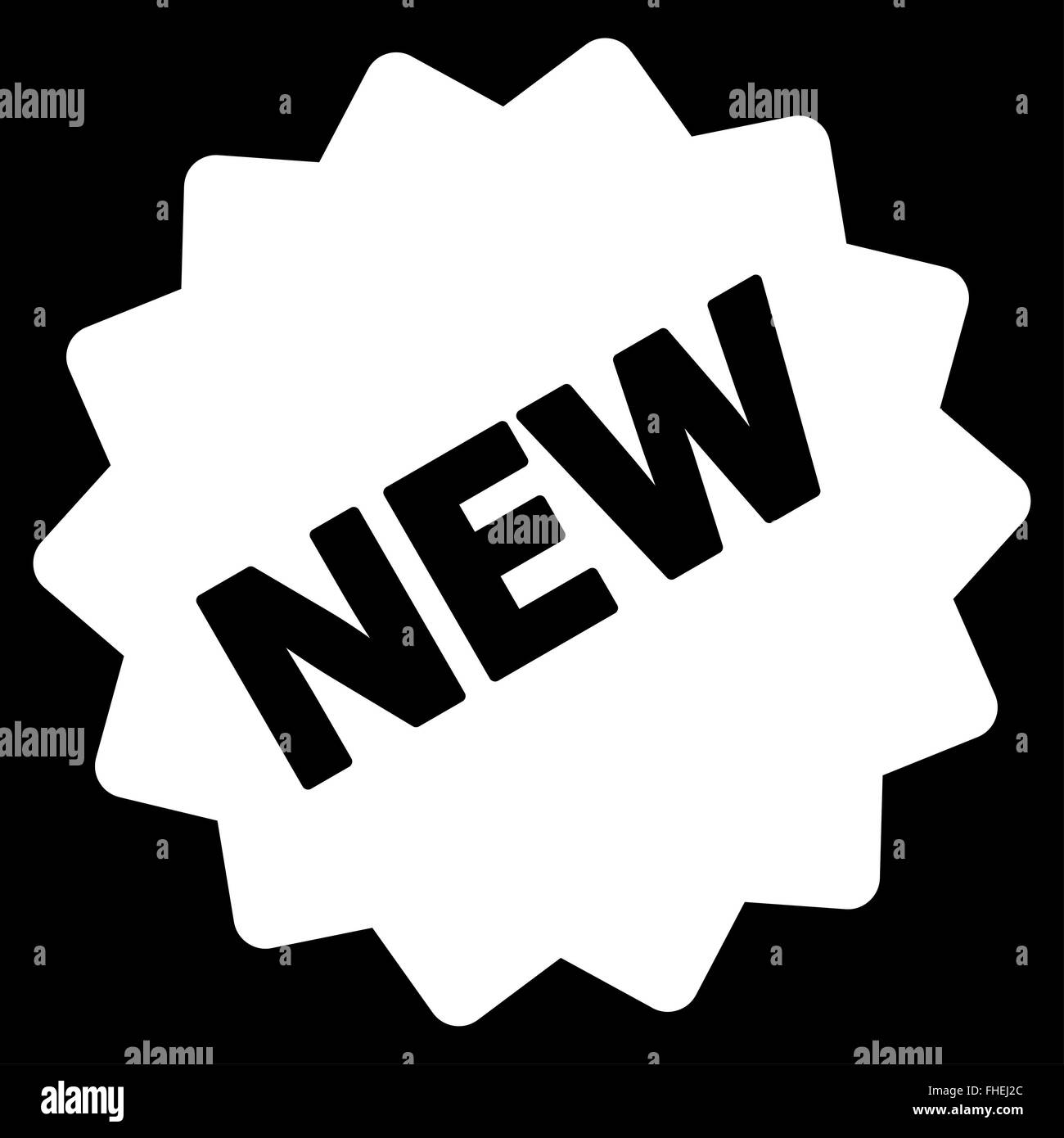 New Tag Icon Stock Photo Alamy