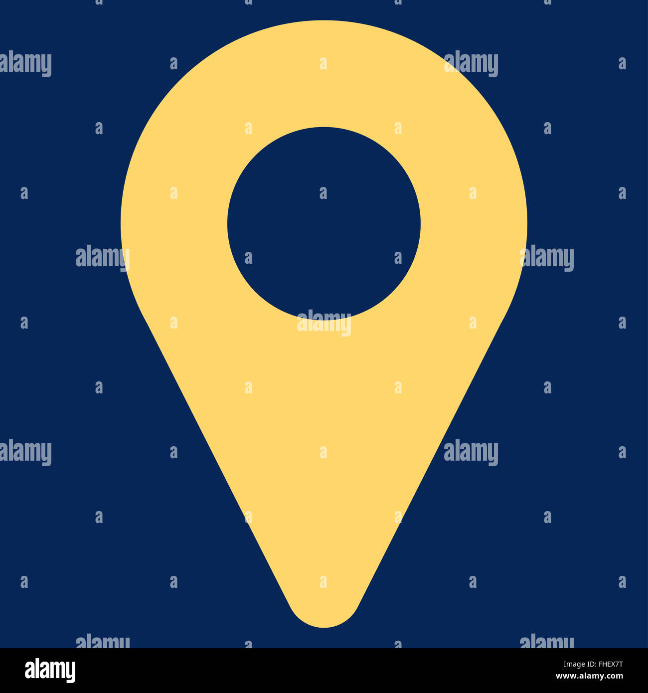 Map marker icon Stock Photo Alamy