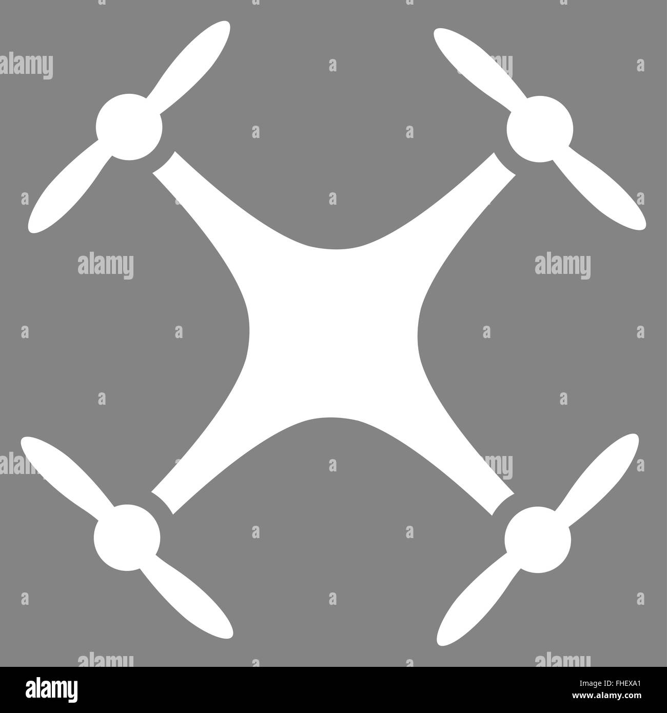 Quadcopter icon from Business Bicolor Set Stock Photo