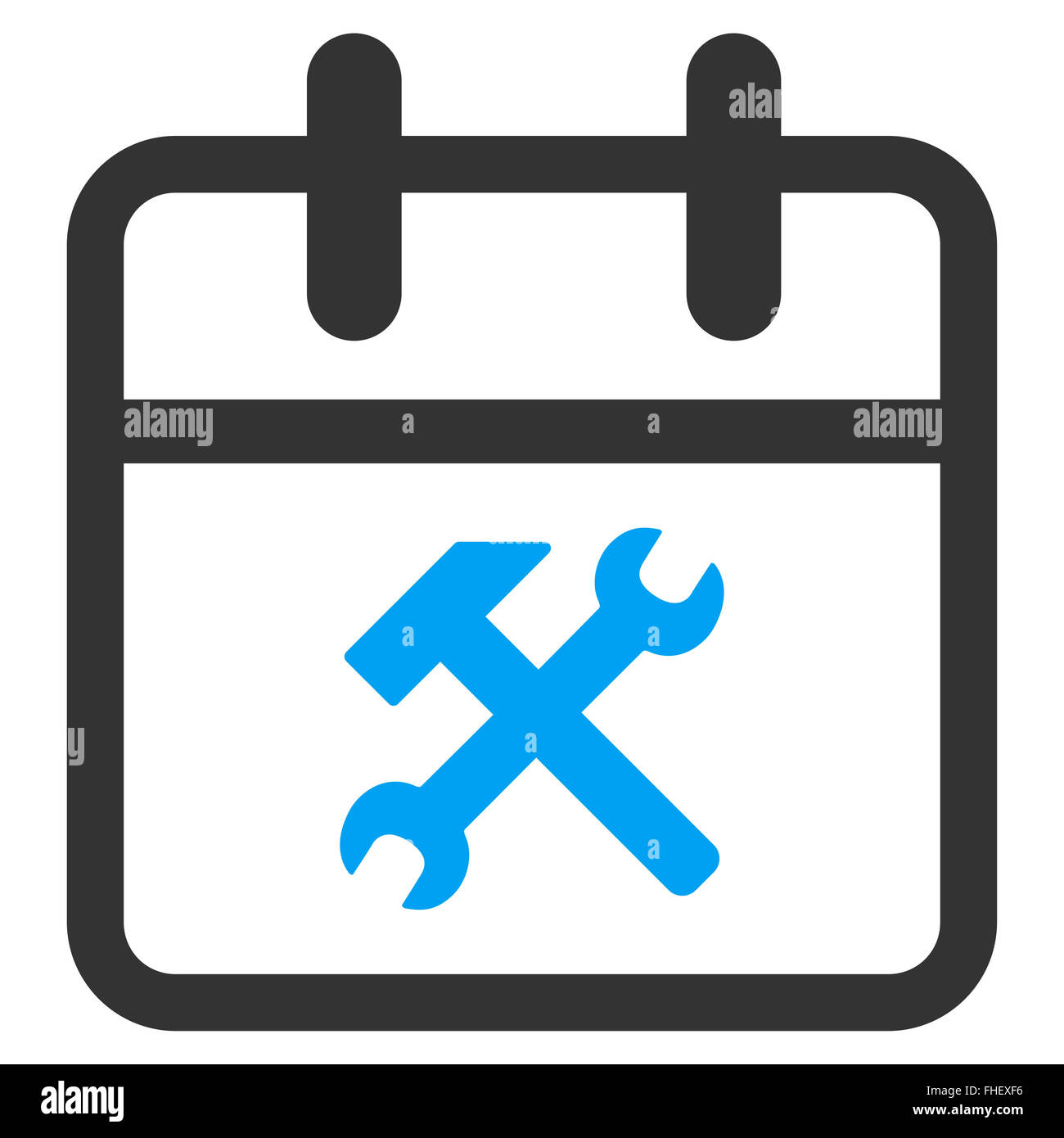 Working Date Icon Stock Photo - Alamy