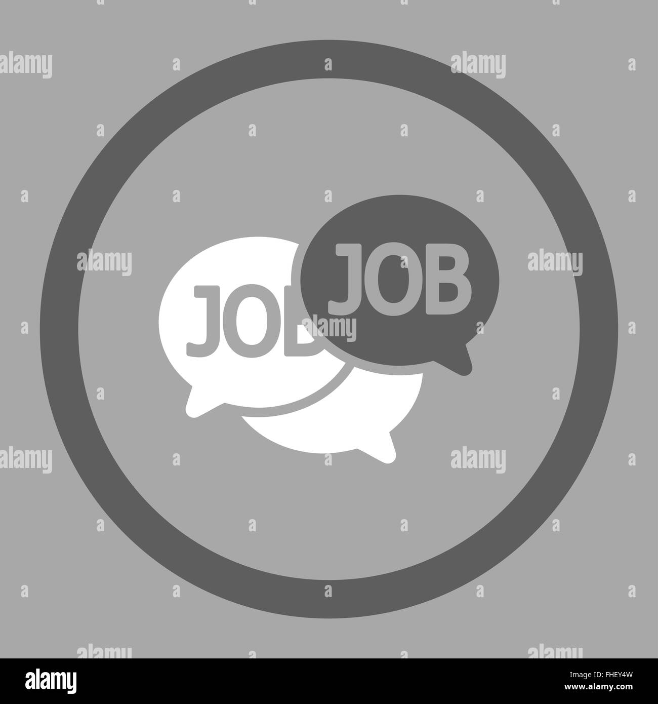Labor Market icon Stock Photo - Alamy