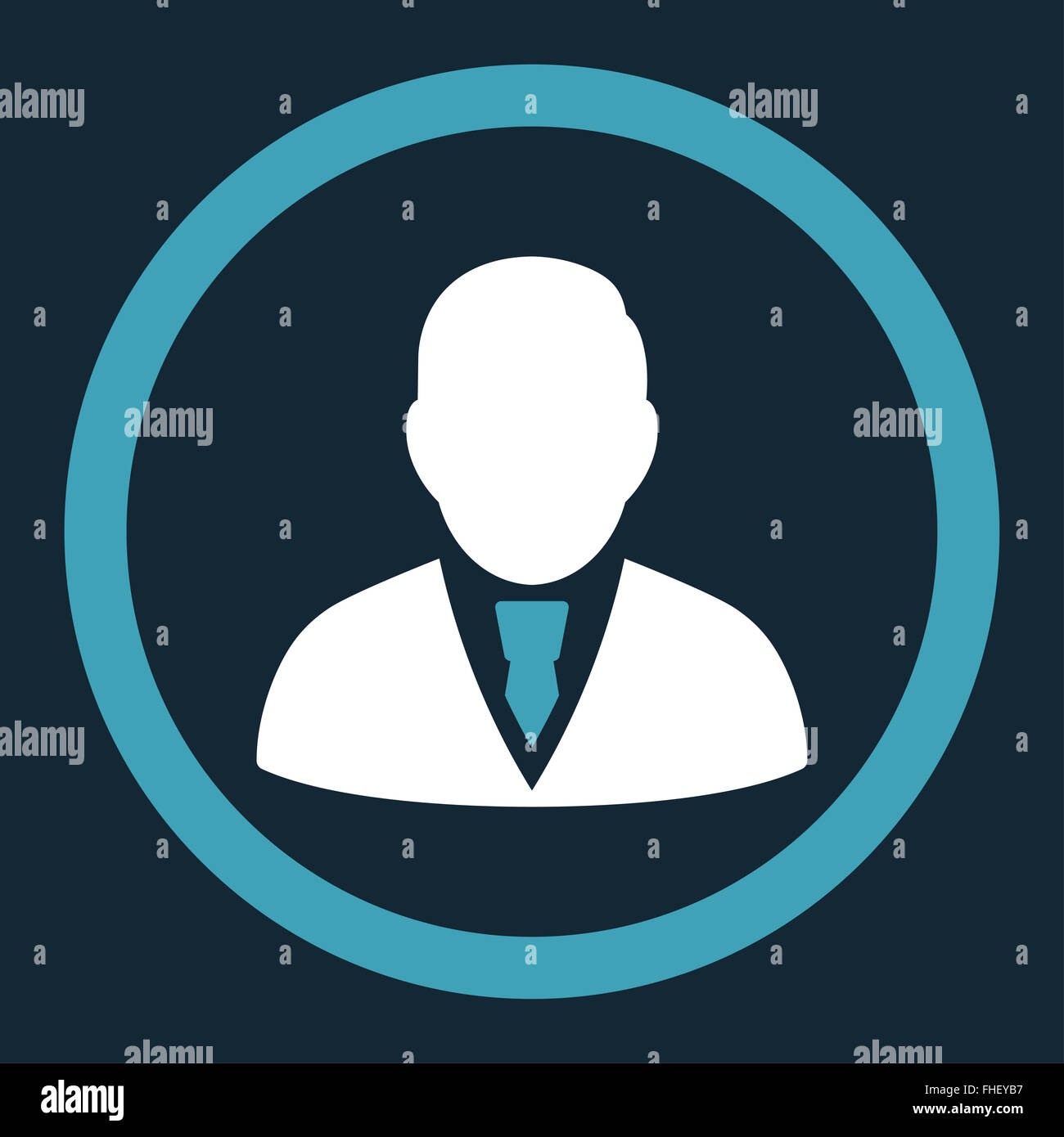 Manager Rounded Vector Icon Stock Photo - Alamy