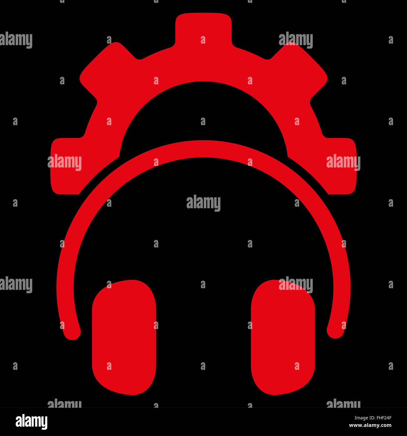 Headset Configuration Icon Stock Photo - Alamy