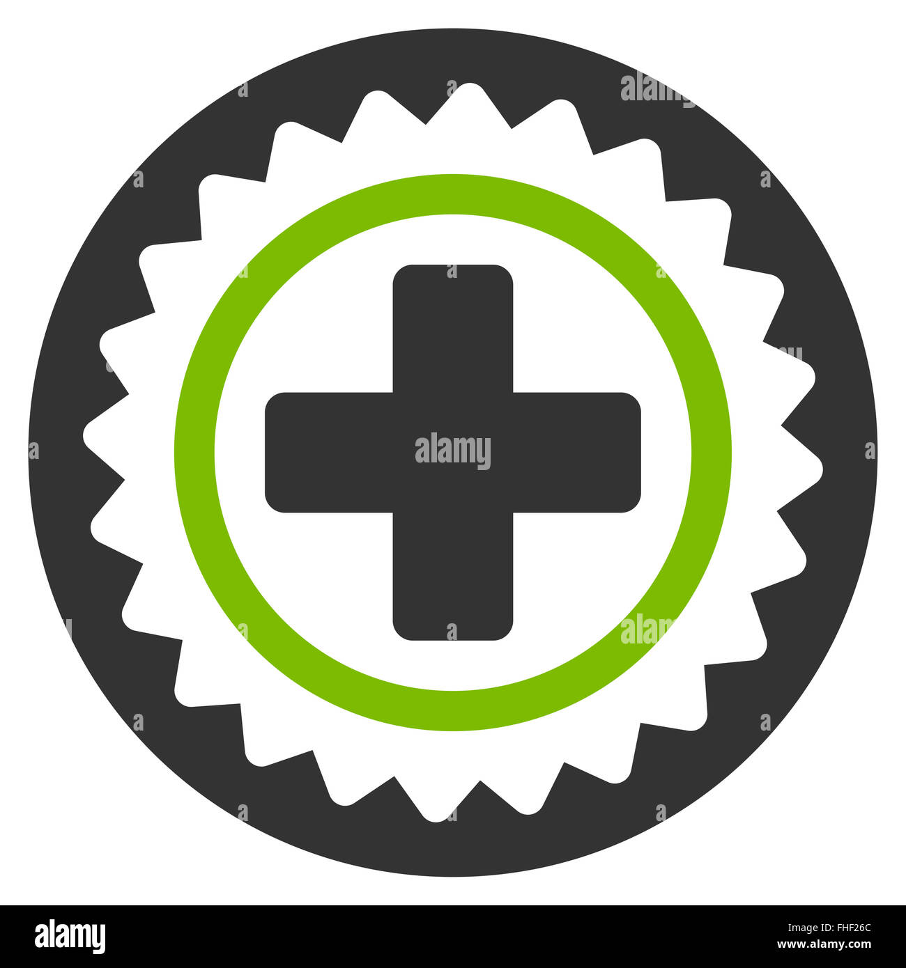Medical Stamp Icon Stock Photo - Alamy