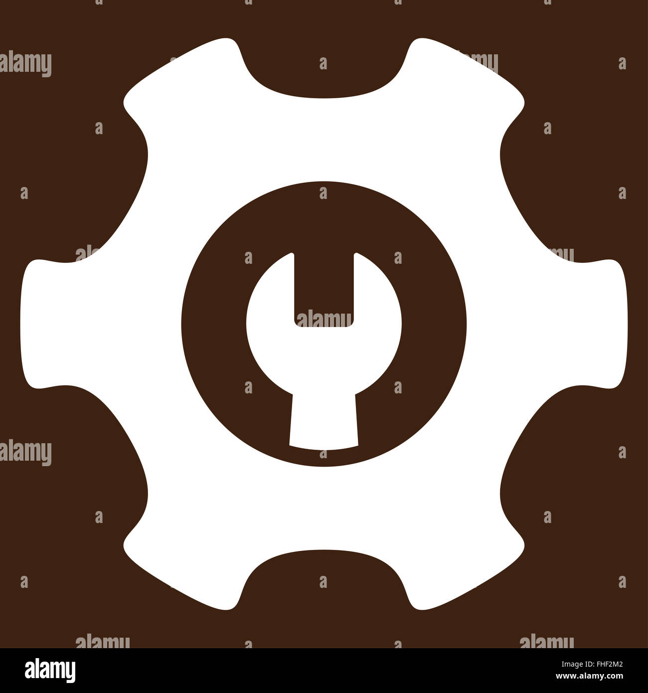 Service Tools Icon Stock Photo - Alamy