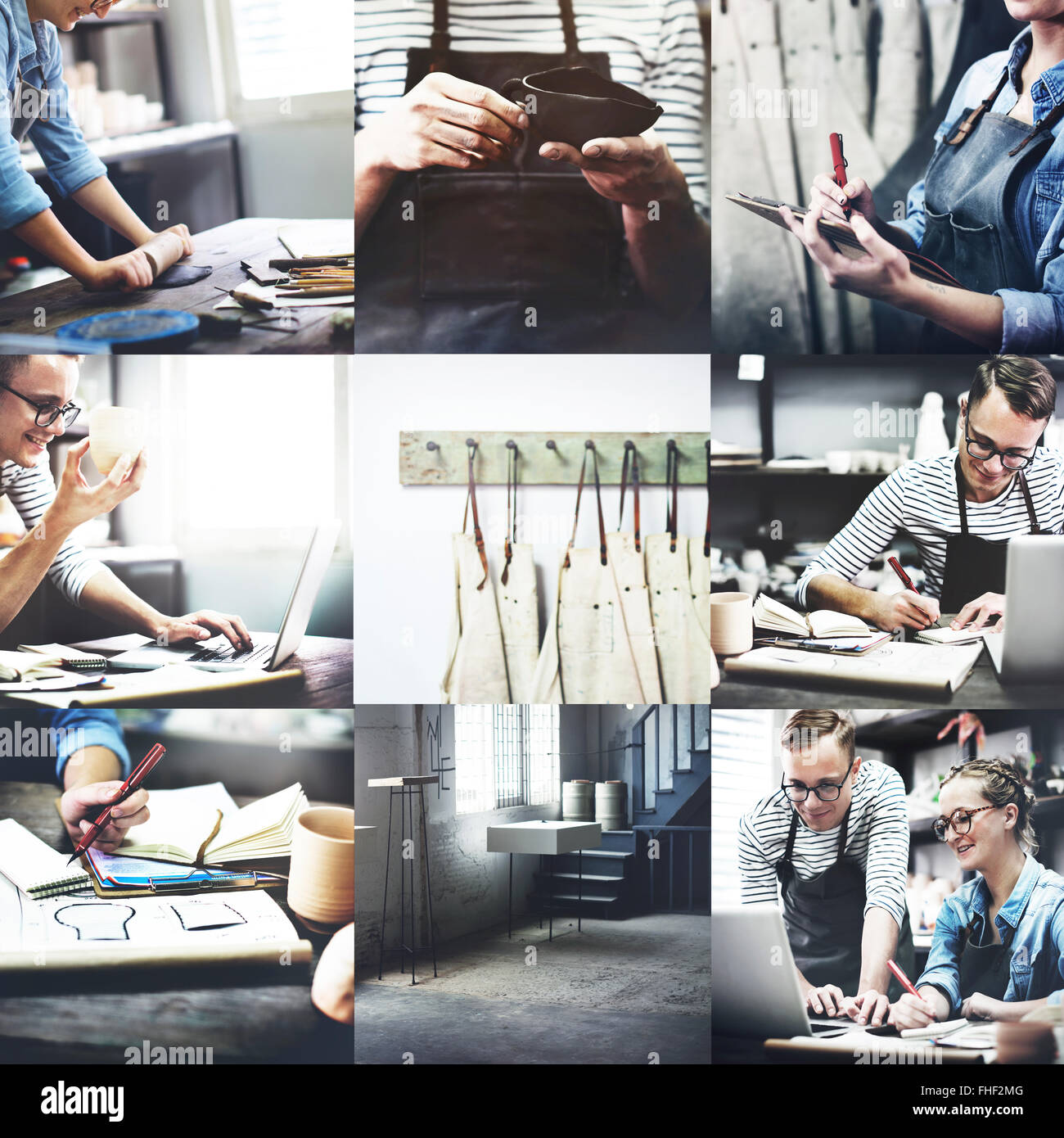 Craftsman Ideas Handmade Creation Artist Concept Stock Photo Alamy