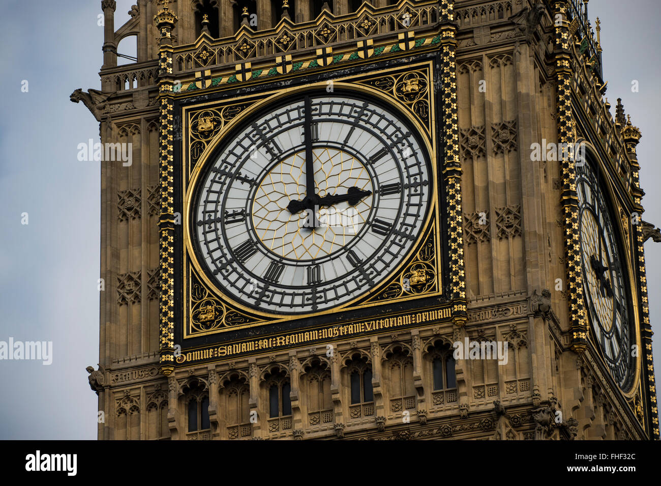 Big Ben at three oclock Stock Photo Alamy