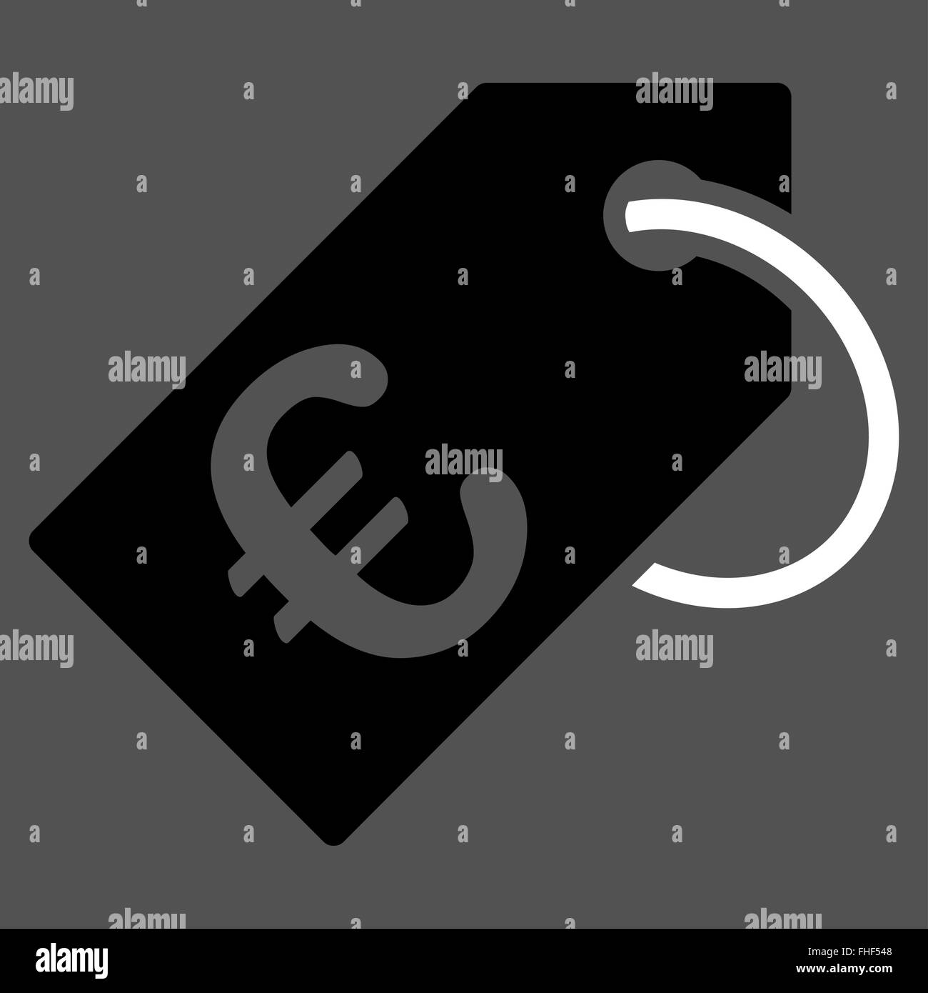 Euro Tag Icon Stock Photo - Alamy