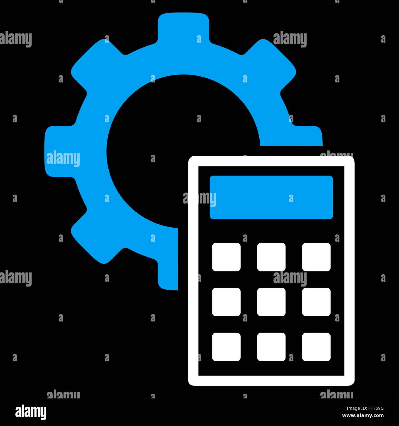 Engineering Calculations Icon Stock Photo - Alamy