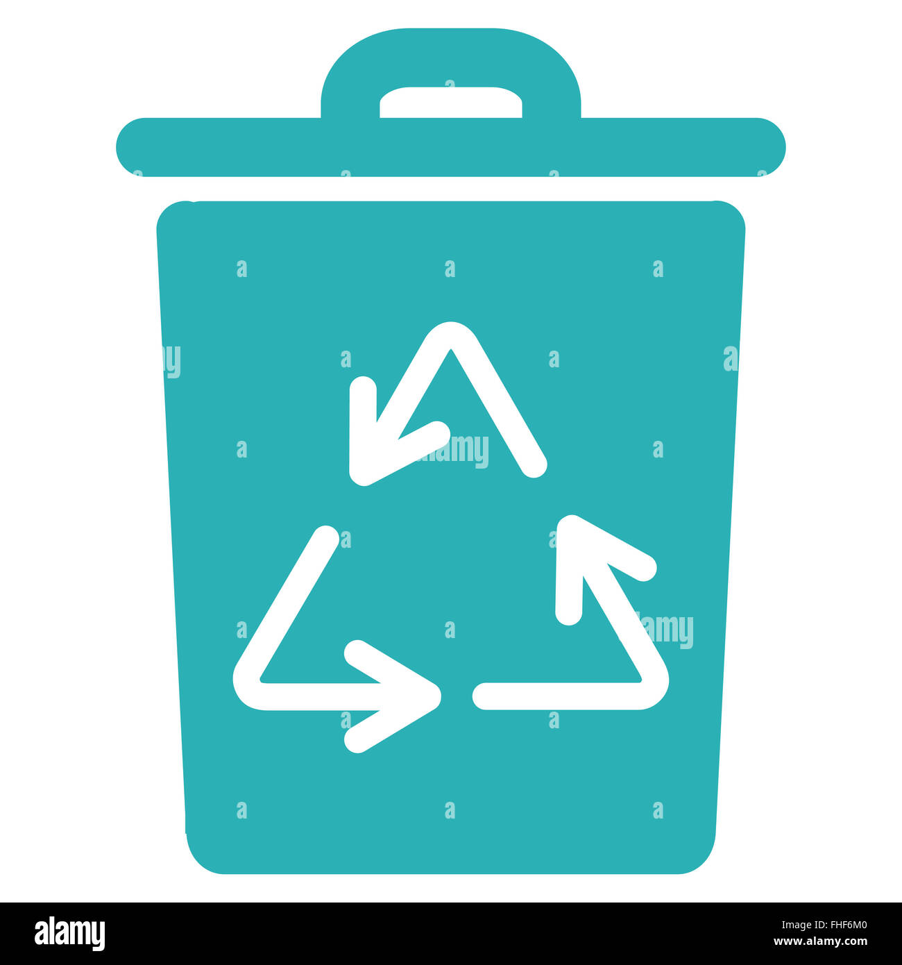 Trash Can Icon Stock Photo Alamy