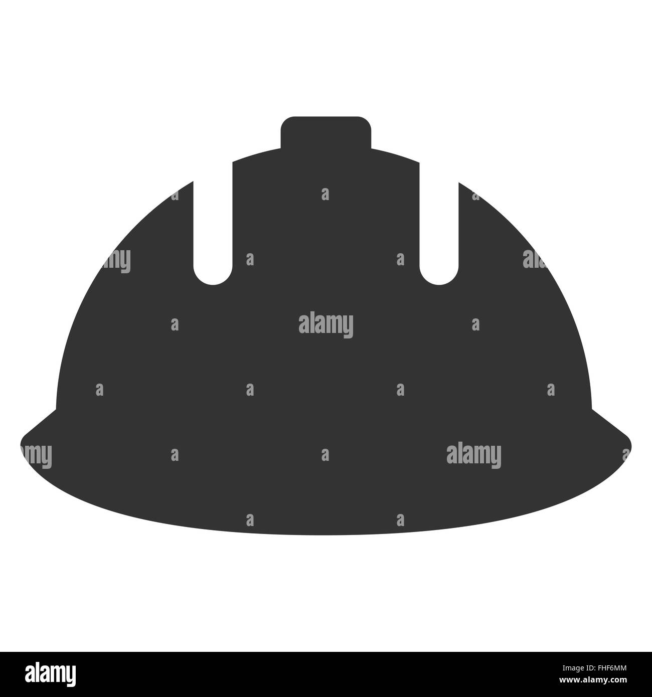 Builder Helmet Icon Stock Photo - Alamy