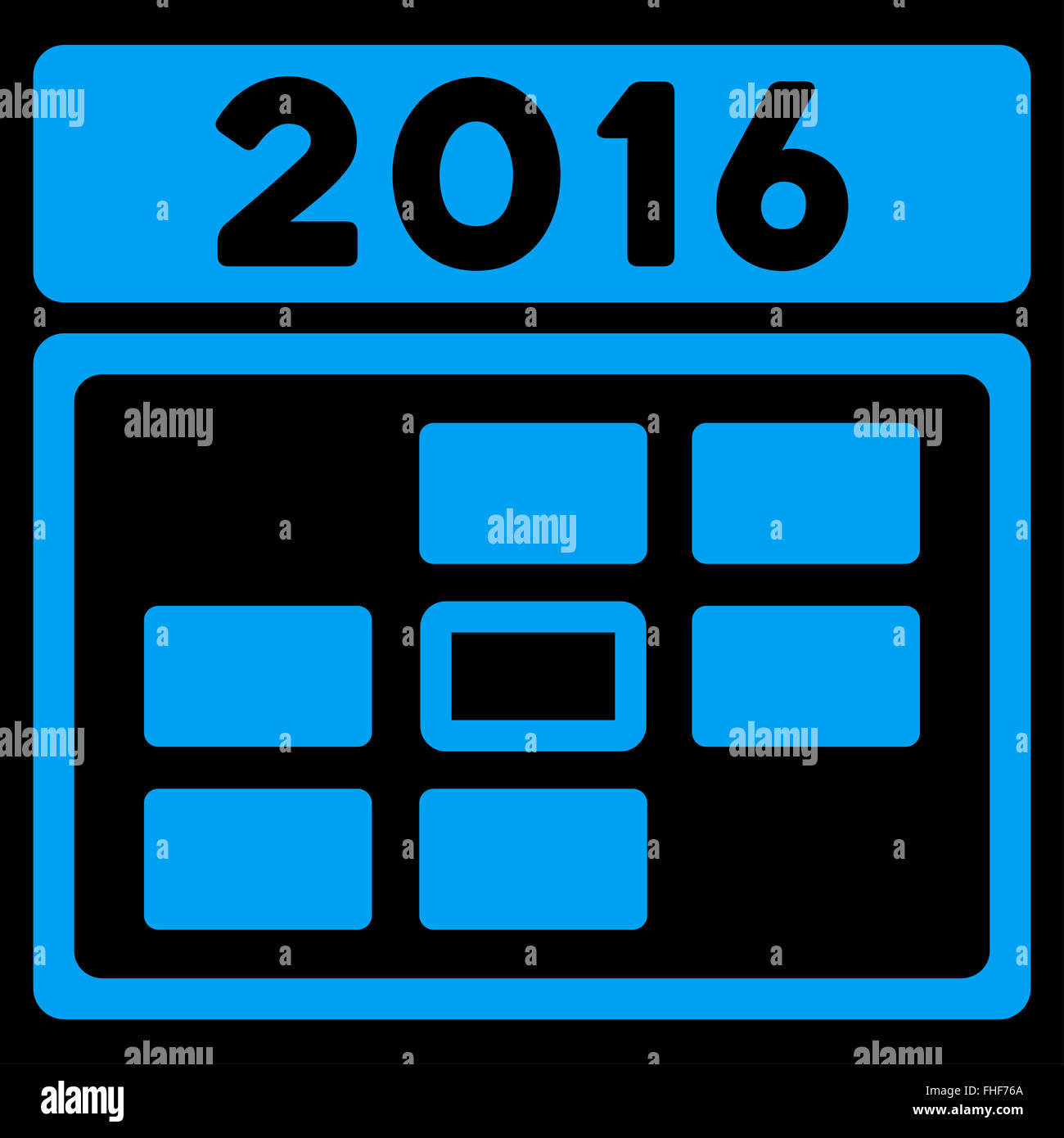 2016 Date Icon Stock Photo - Alamy