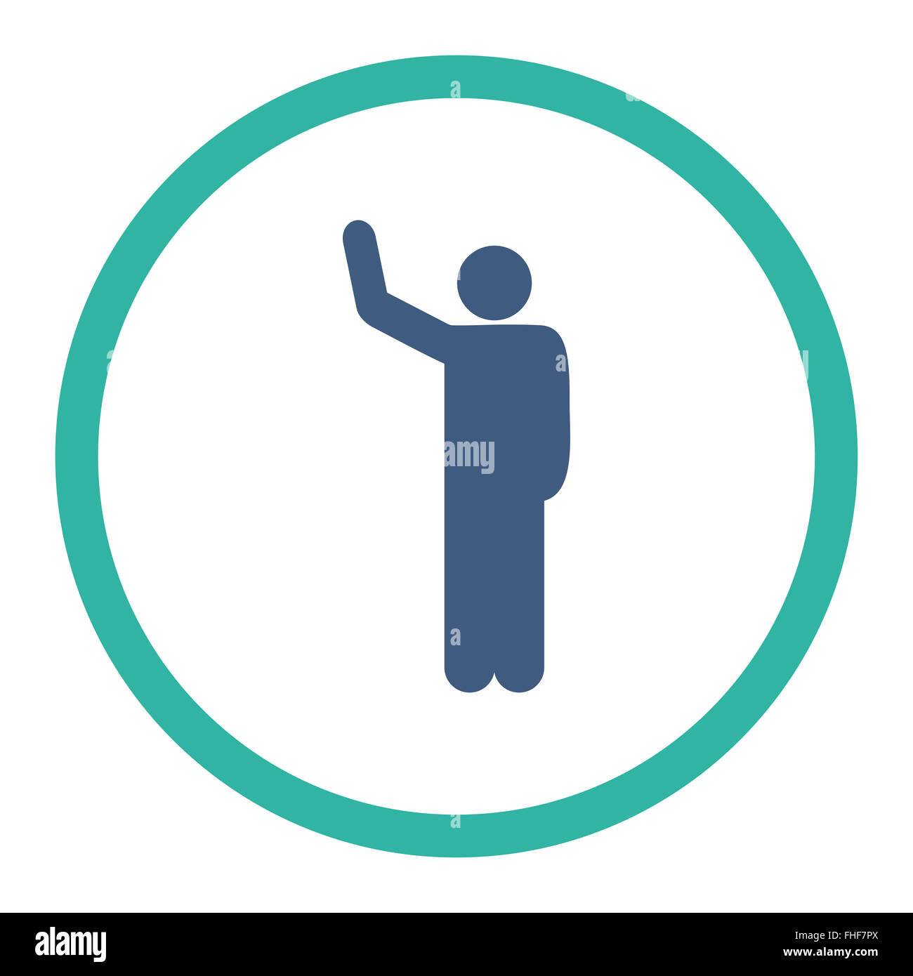 Boy hello icon hi-res stock photography and images - Alamy