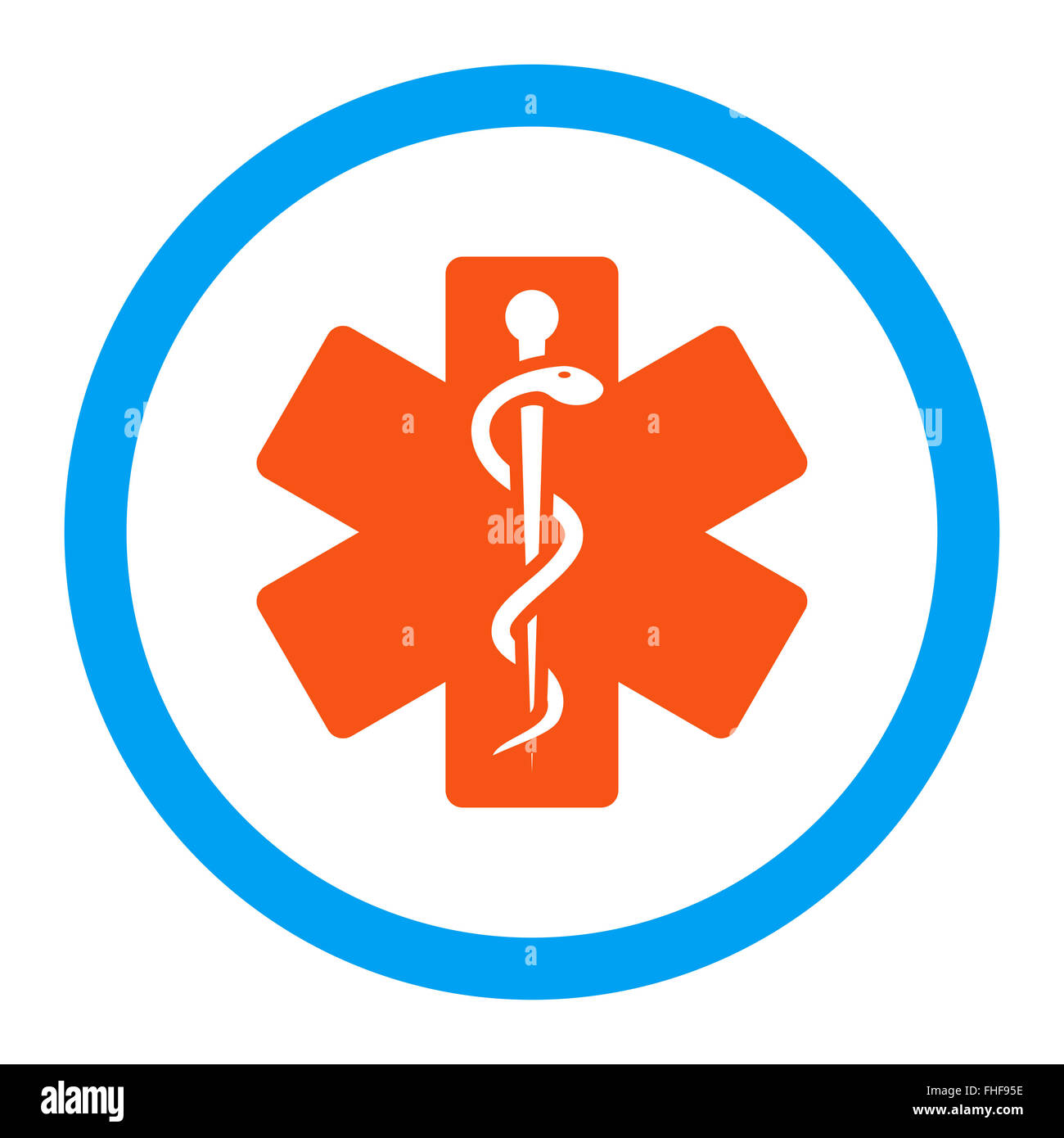 Life Star Rounded Vector Icon Stock Photo - Alamy