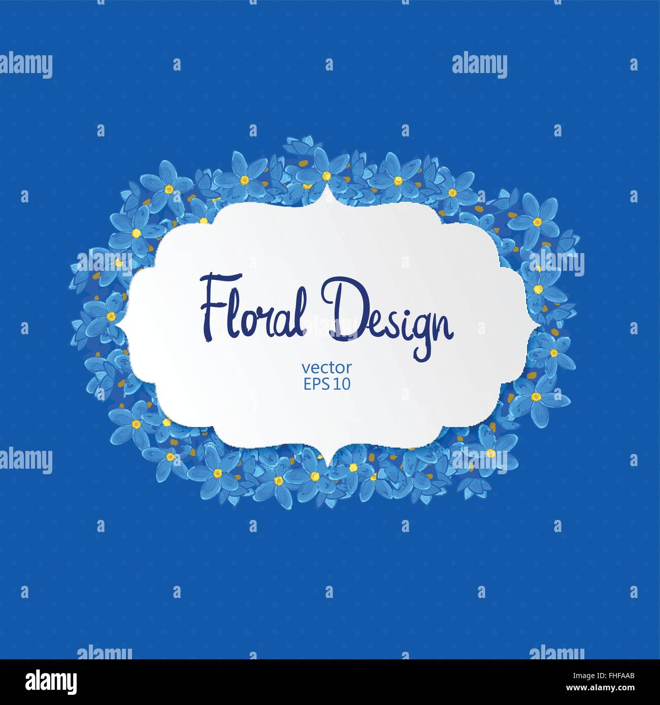 Floral vector frame Stock Vector Image & Art - Alamy