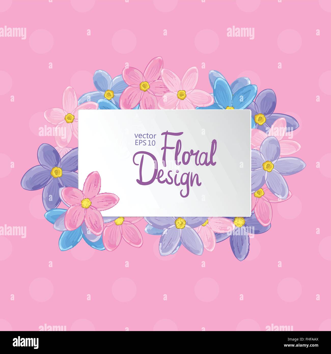 Floral vector frame Stock Vector Image & Art - Alamy