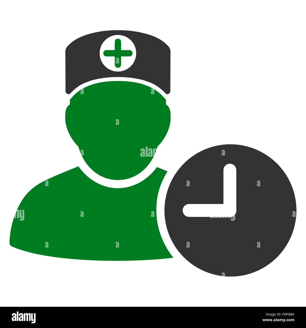 Doctor Schedule Icon Stock Photo - Alamy