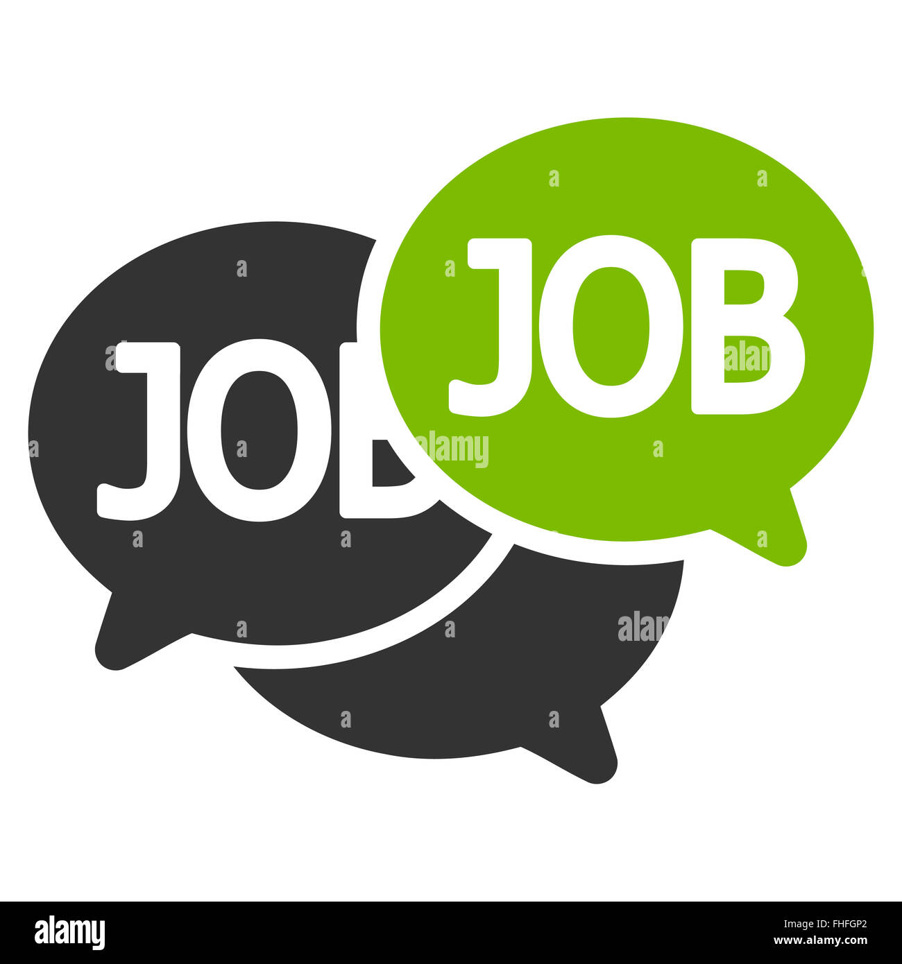 Labor Market icon from Business Bicolor Set Stock Photo - Alamy