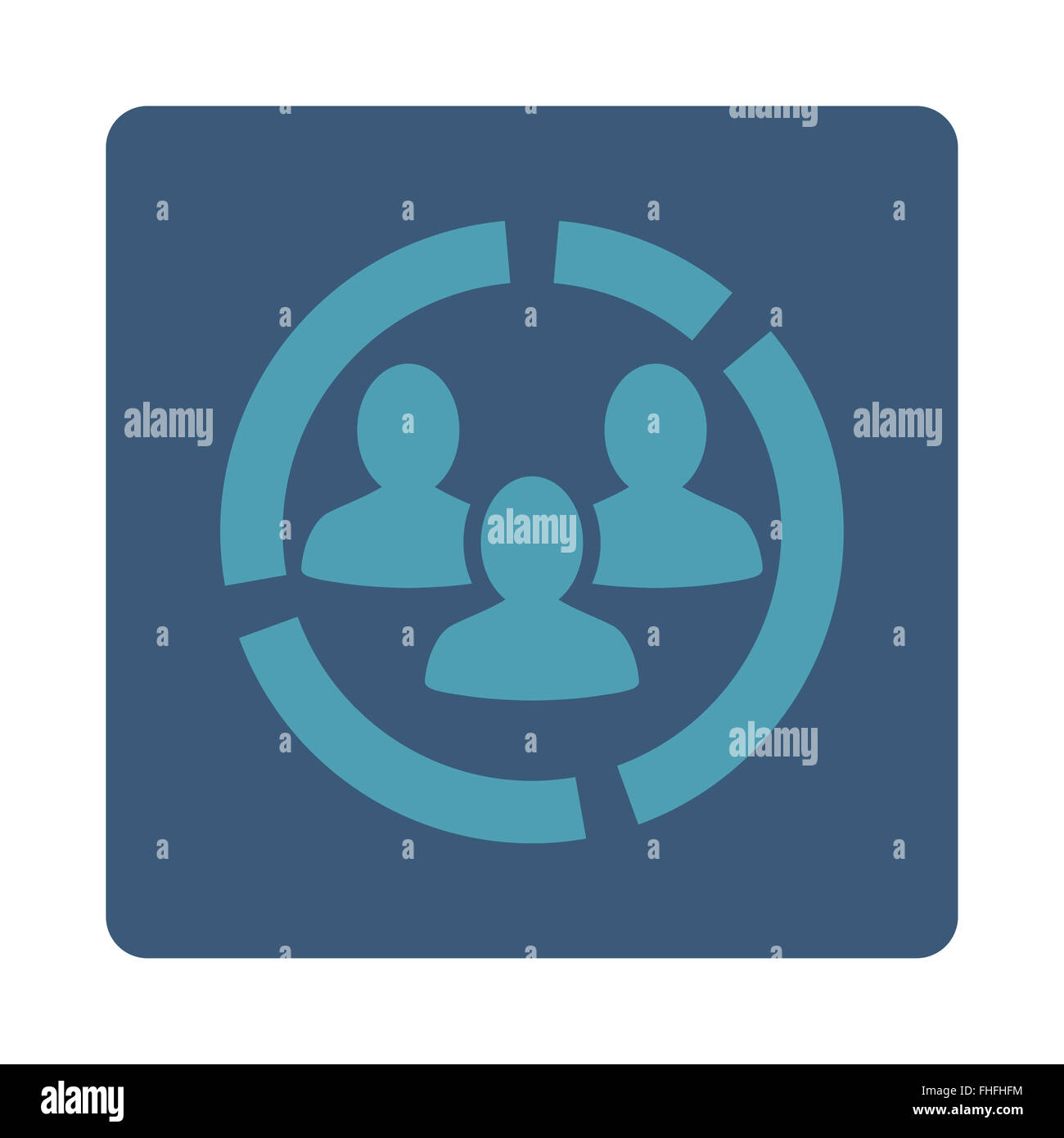 Demography diagram icon Stock Photo - Alamy