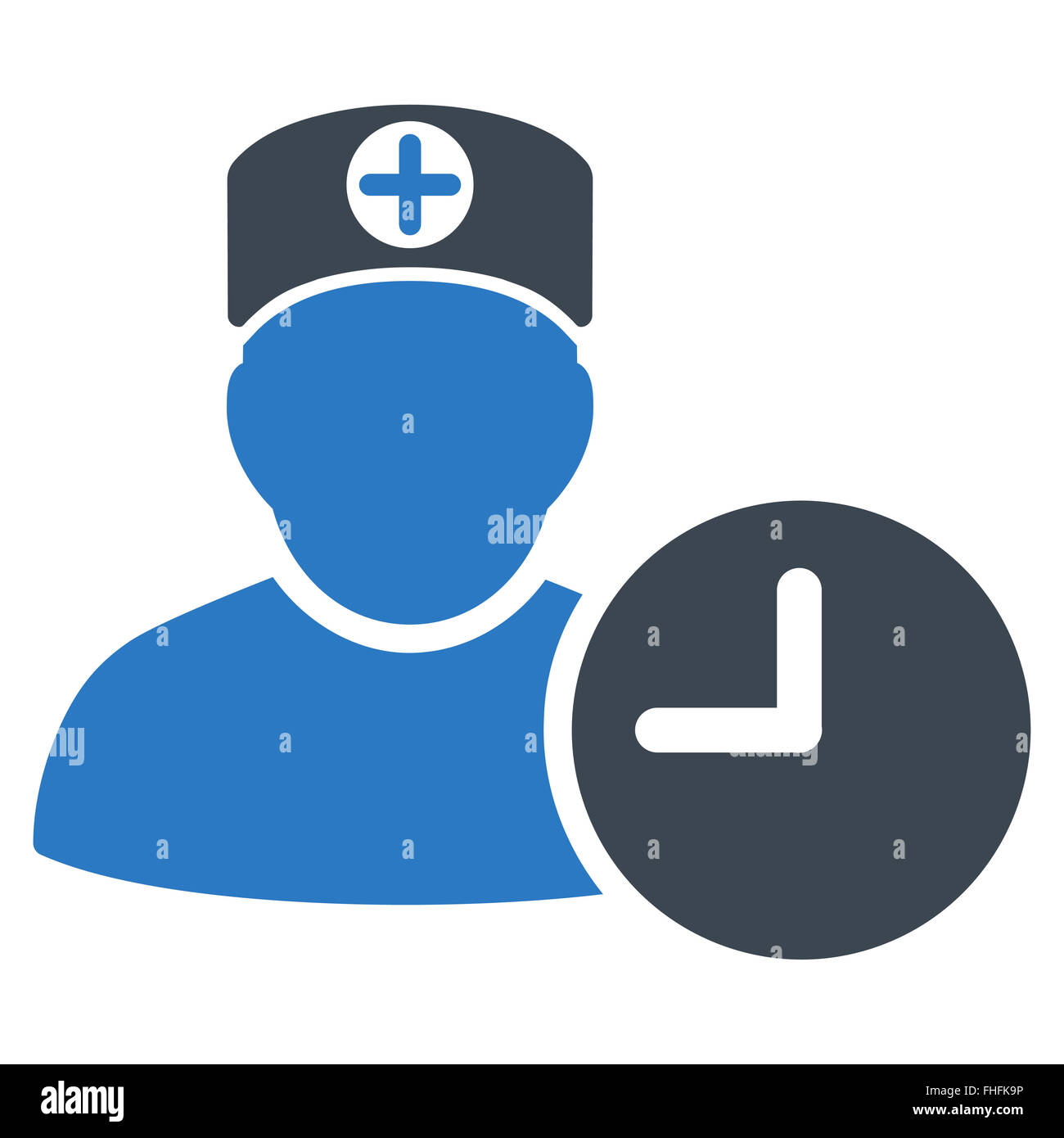 Doctor Schedule Icon Stock Photo - Alamy