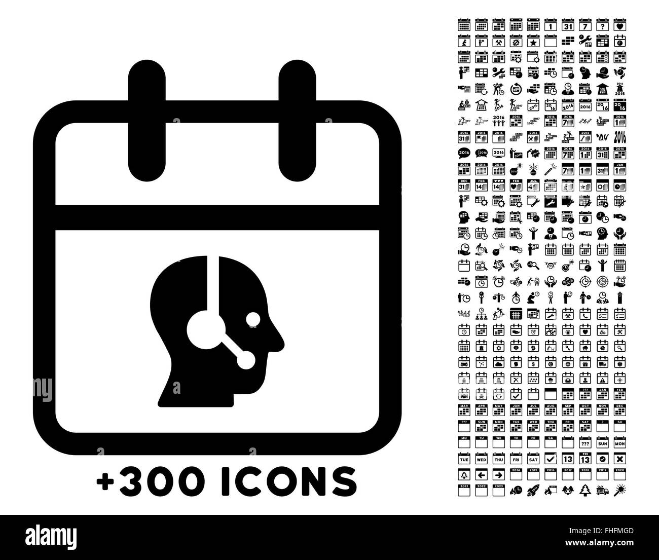Operator Day Icon Stock Photo - Alamy