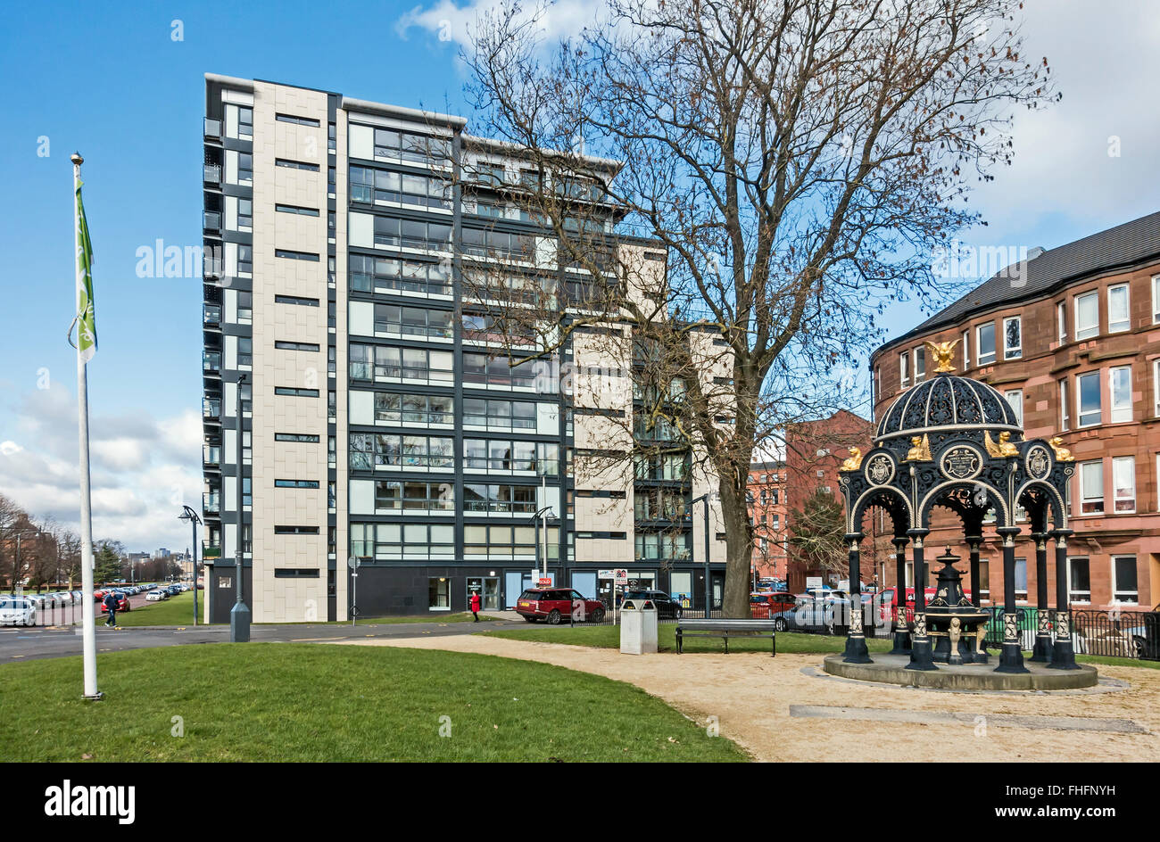 Templeton Court the Verde Building east of the old Templeton carpet