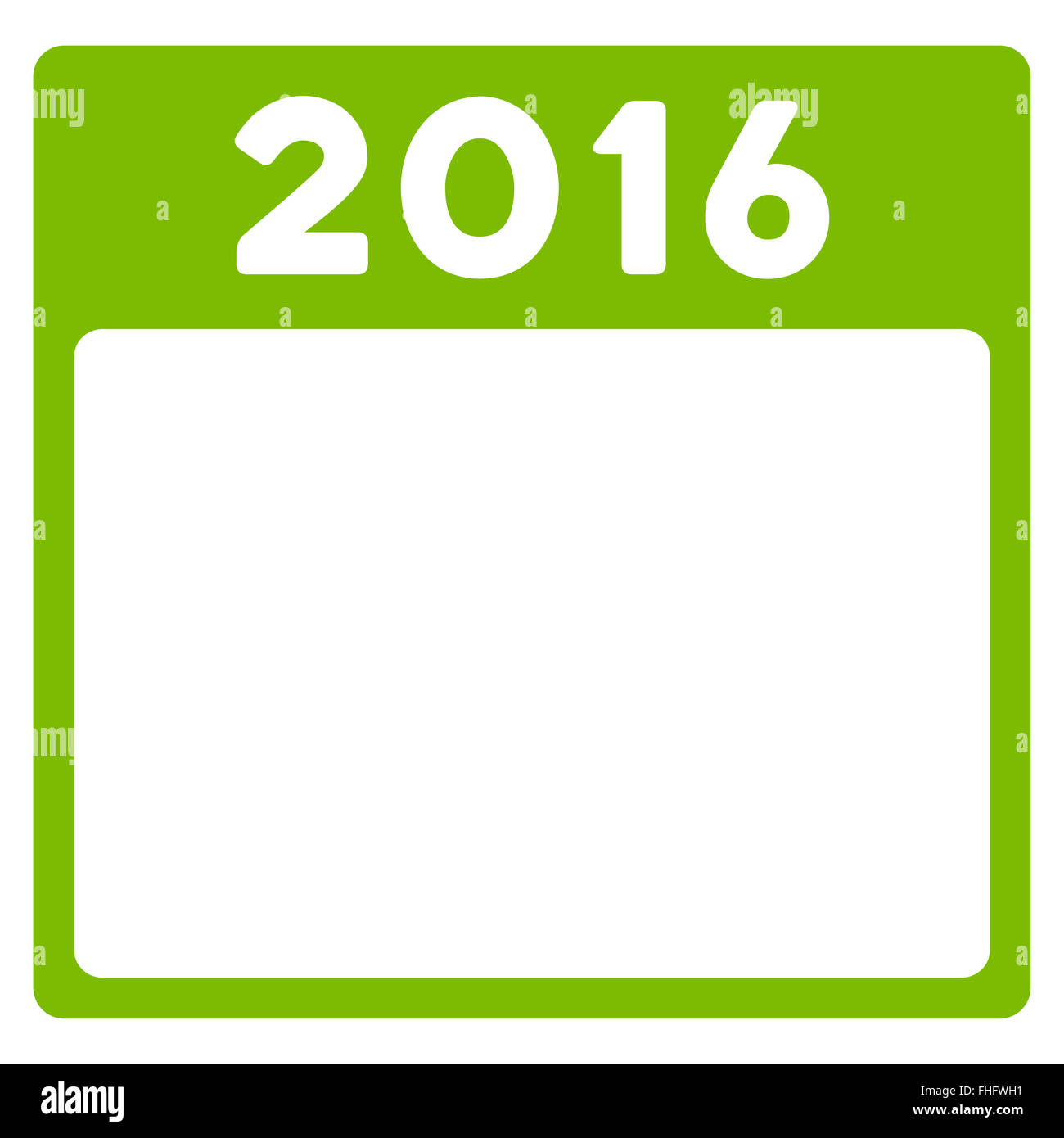 2016 Year Icon Stock Photo - Alamy