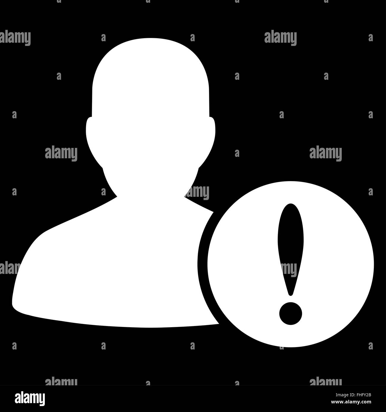 Patient Problem Icon Stock Photo - Alamy