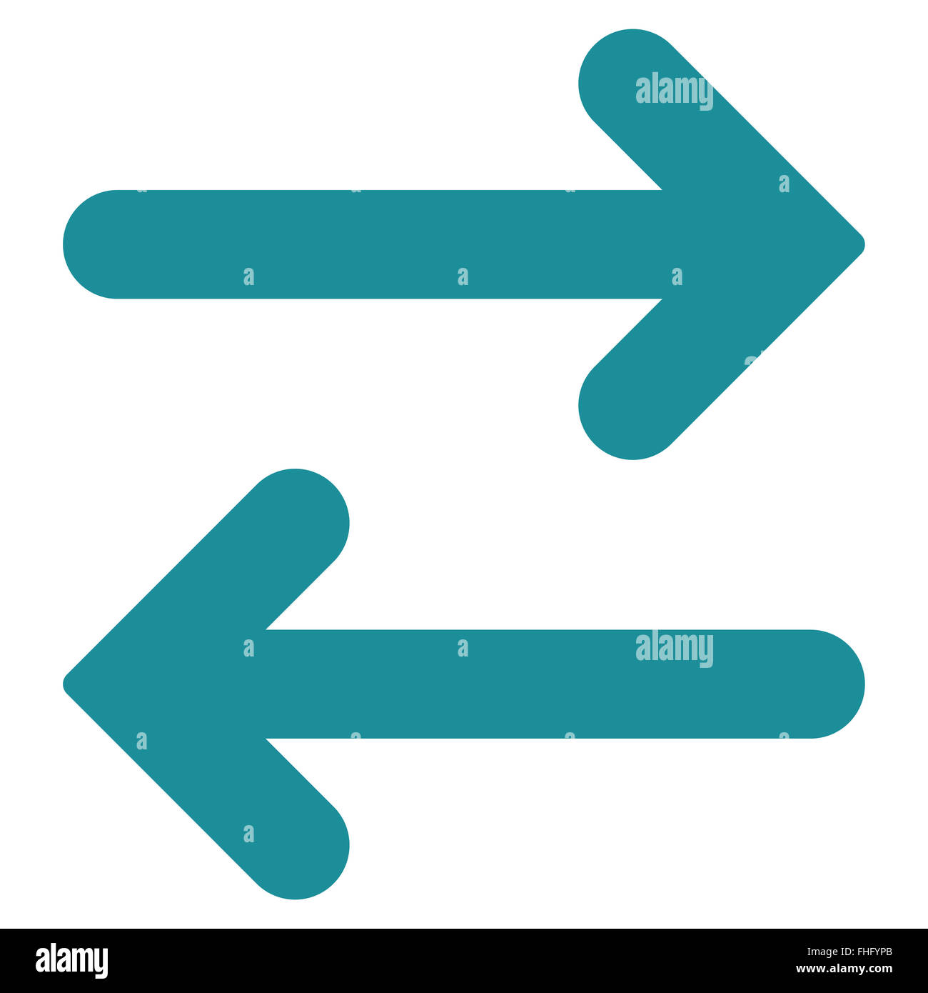 Flip Horizontal flat soft blue color icon Stock Photo - Alamy