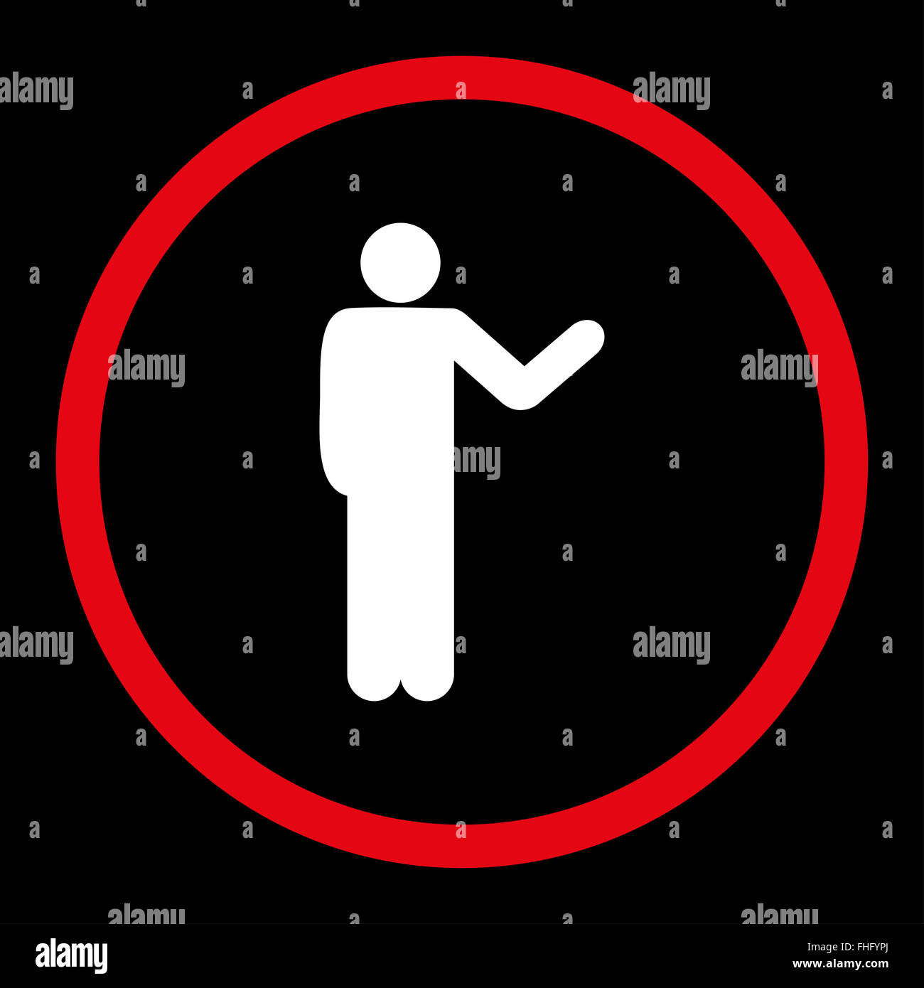 Talking person icon Stock Photo - Alamy