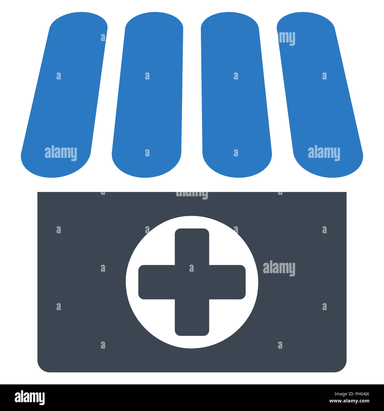 Drugstore icon from Business Bicolor Set Stock Photo - Alamy