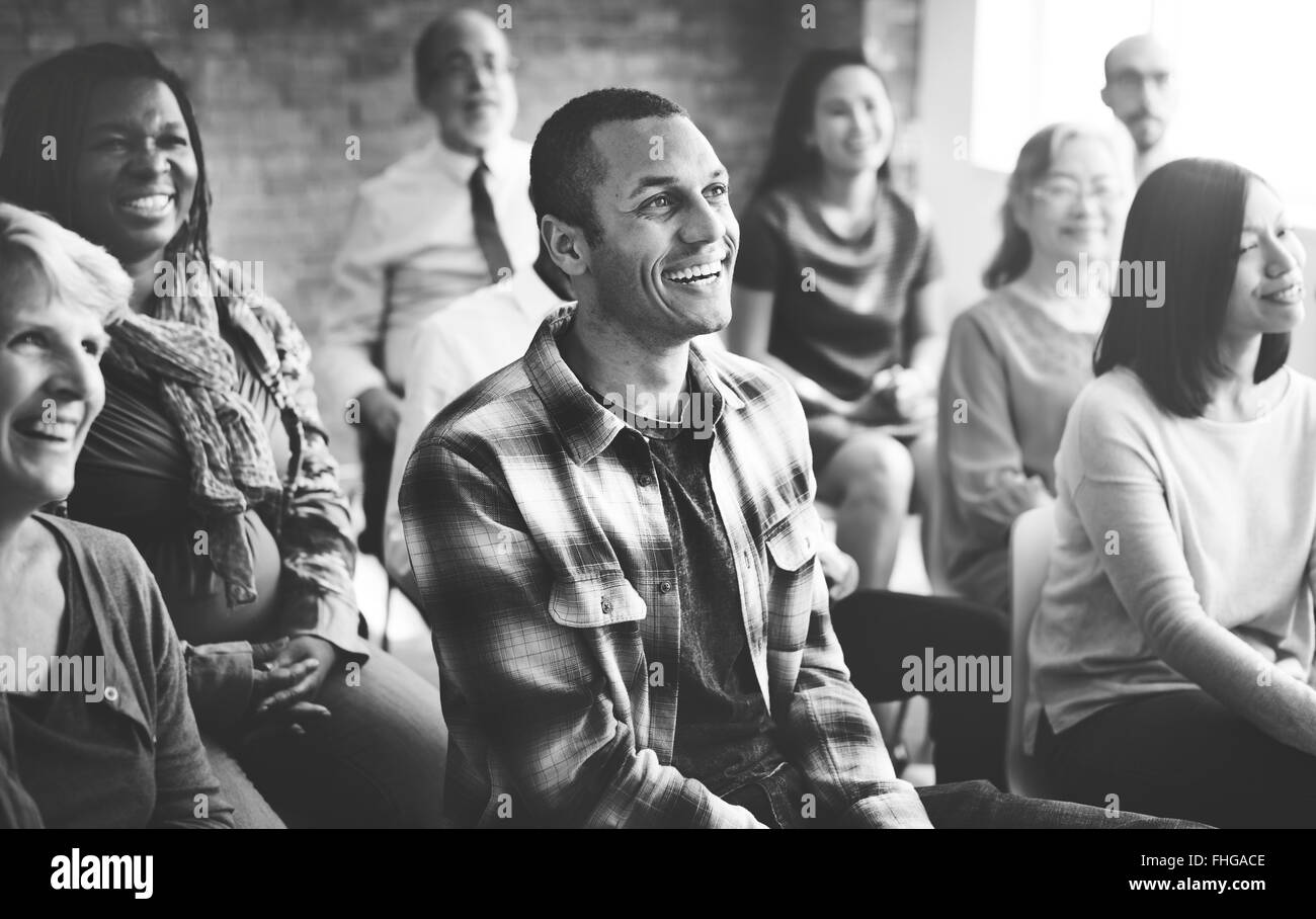 Corporate Seminar Conference Team Collaboration Concept Stock Photo Alamy