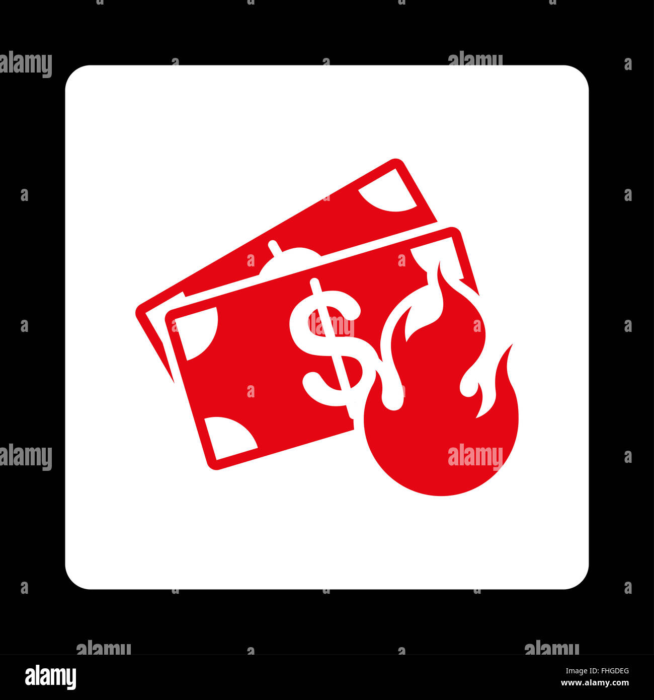Fire Accident Icon from Commerce Buttons OverColor Set Stock Photo - Alamy