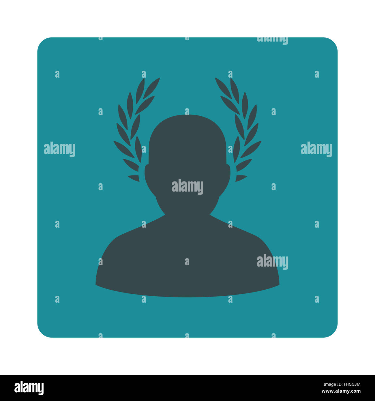 Caesar icon from Award Buttons OverColor Set Stock Photo - Alamy